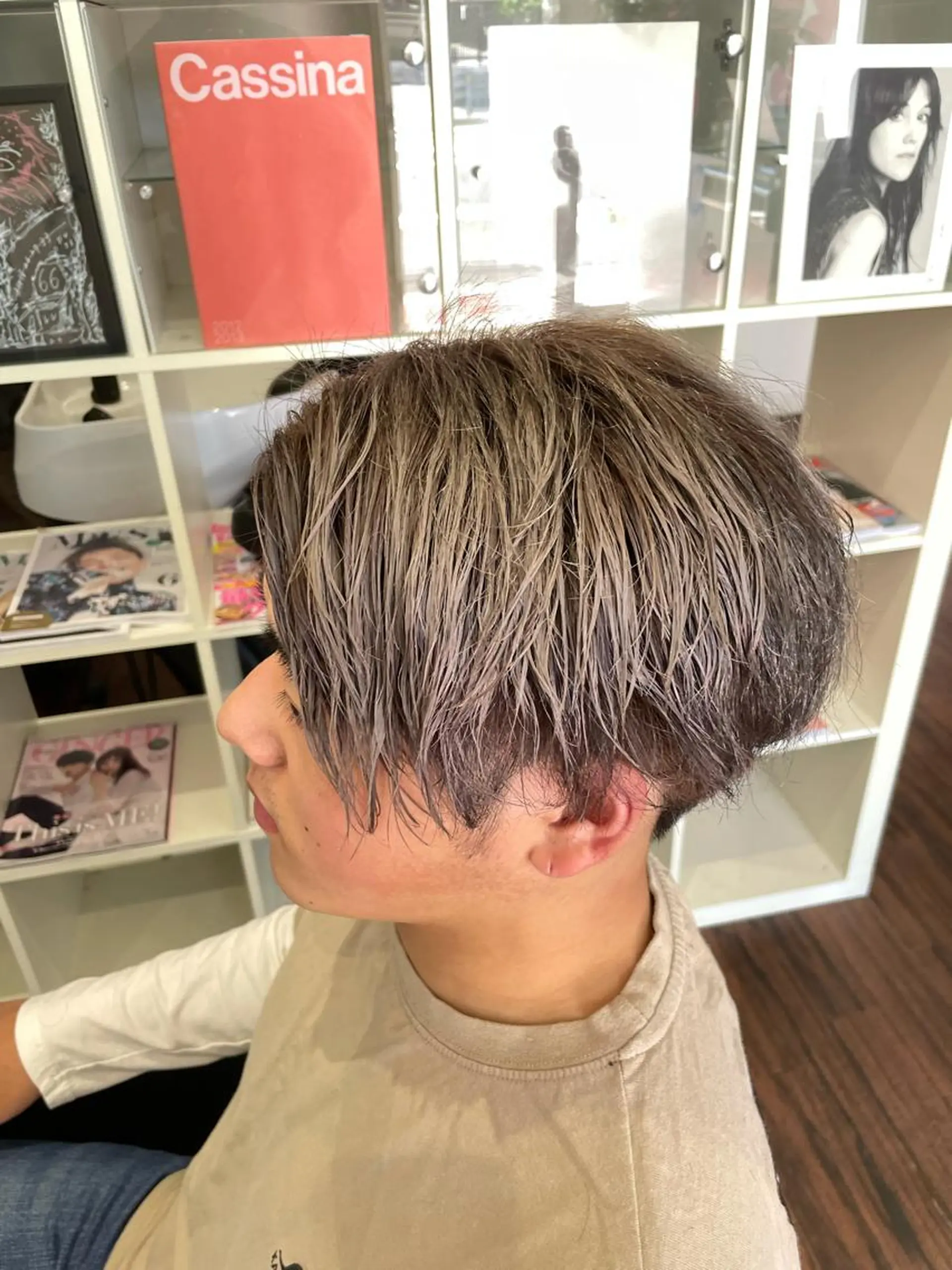 ショート SHINYA シンヤヘアーズのヘアスタイル