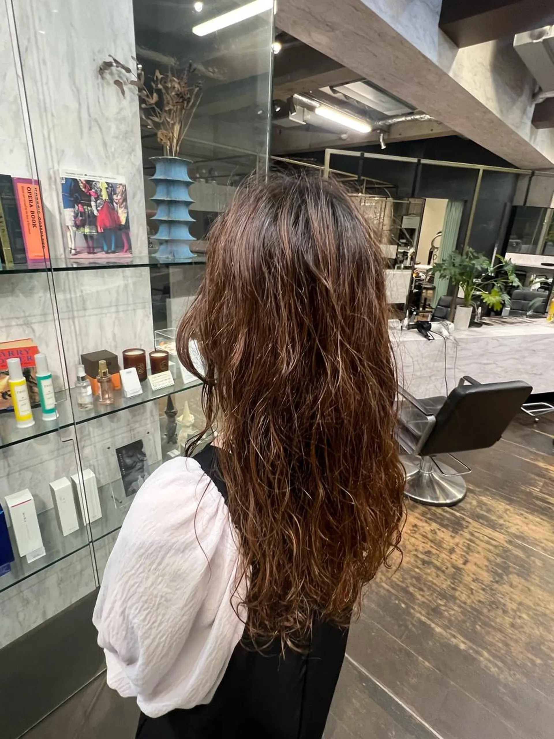 ロング パーマ パーマ ROBBY所属・松井美樹/似合わせ ガーリー・韓国のヘアスタイル