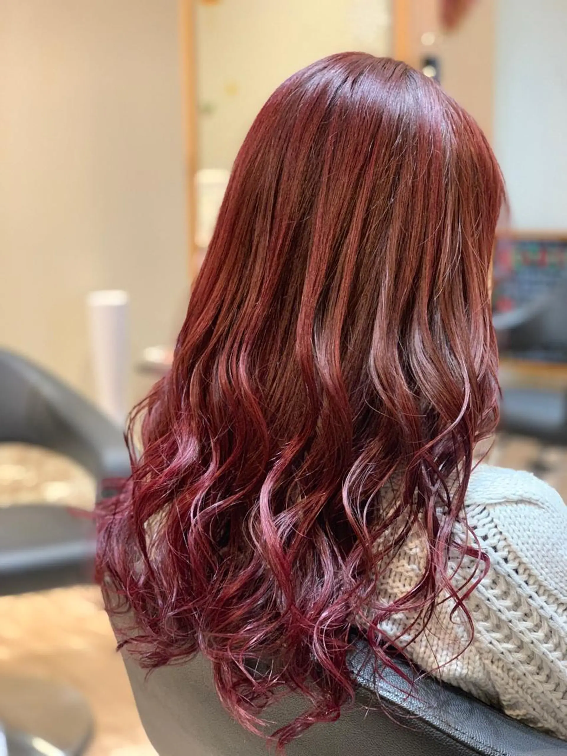 ロング カラー 関口 友行のヘアスタイル