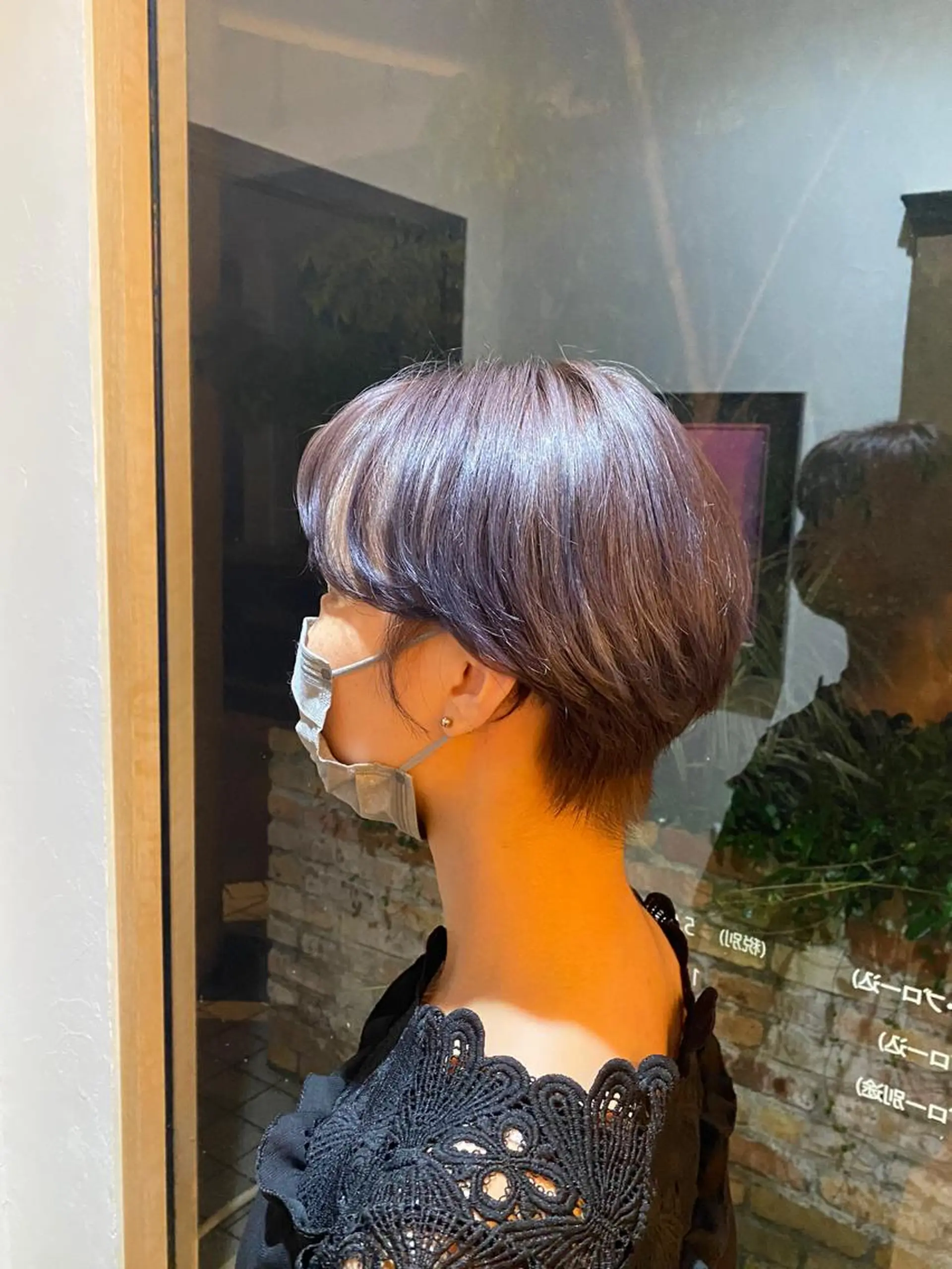 ショート パープルカラー 似合わせ難民お任せ /レイヤー/涌井一光のヘアスタイル