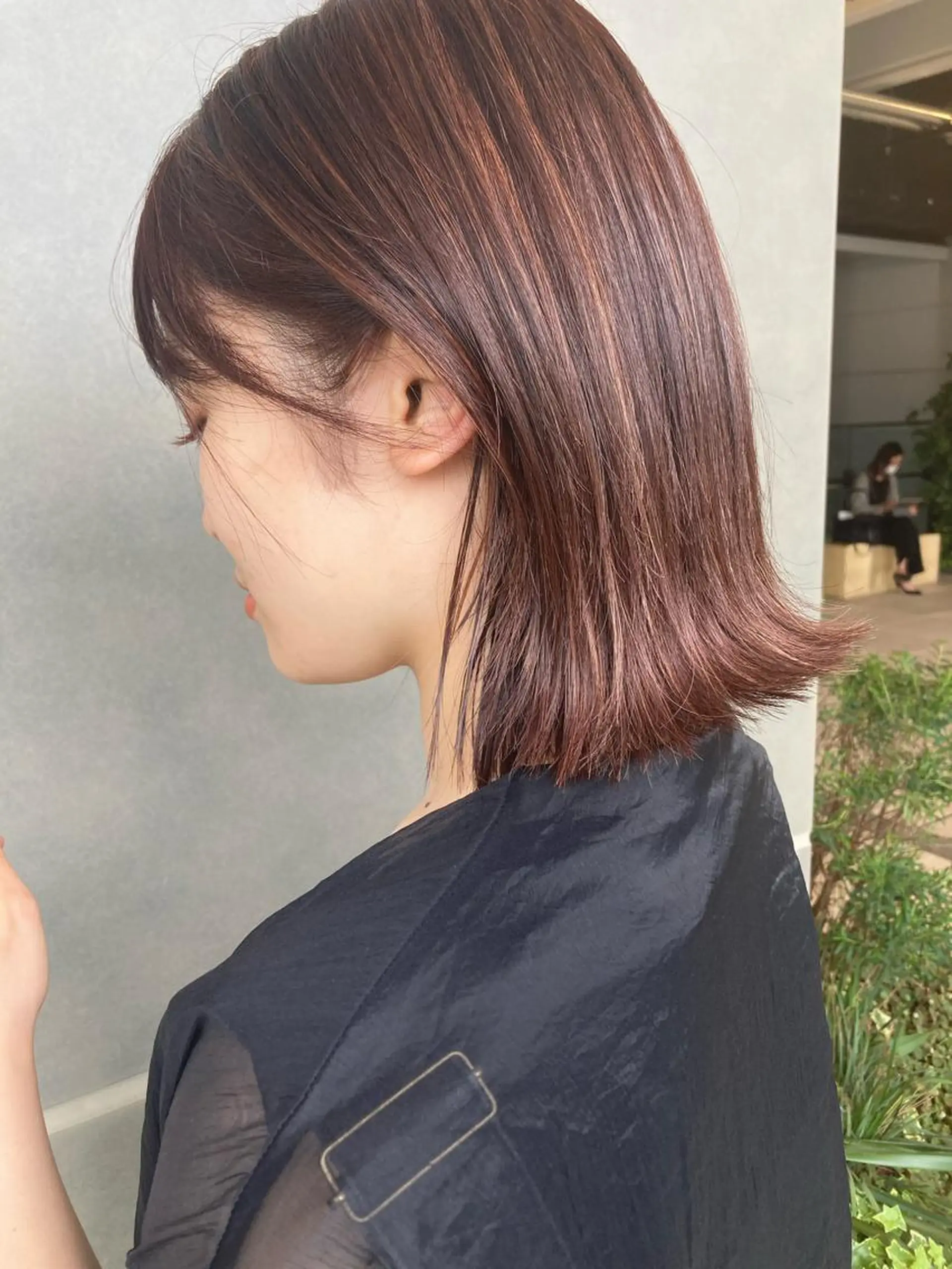 カラー ブリーチ ハイライトカラー ヘアカラー Violet所属・三浦 優花のヘアスタイル