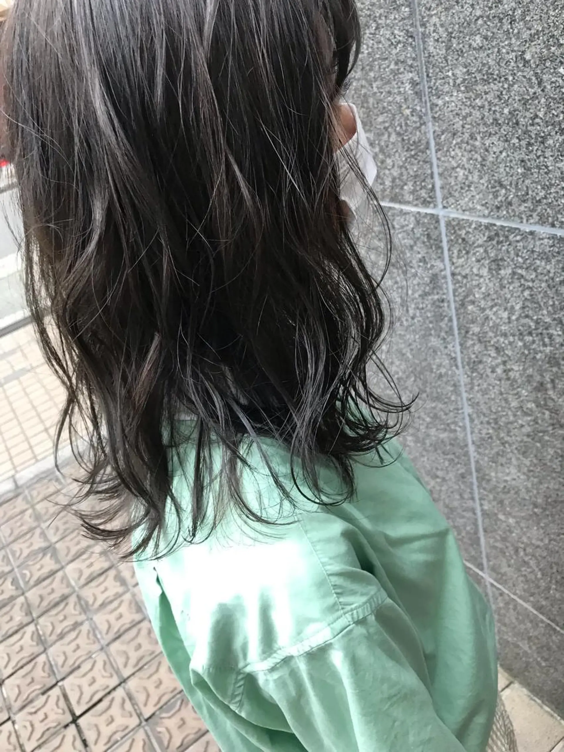 セミロング カット ヘアカラー 韓国 / 中国ヘア 🦋Noniのヘアスタイル