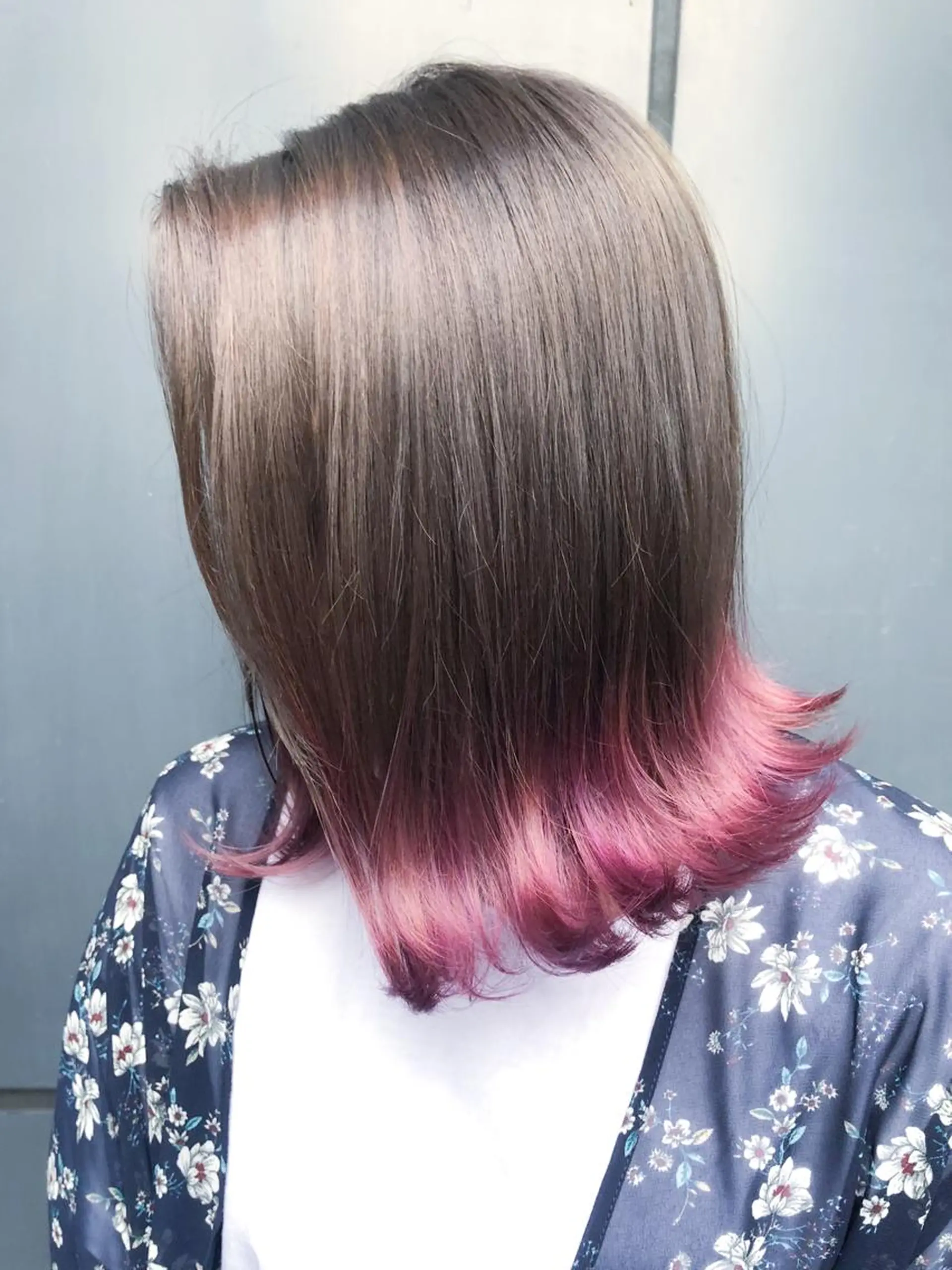 ミディアム カラー グレージュ カット トリートメント LA KING GINZA TOKYO所属・🧡ショートの達人 🧡SHOのヘアスタイル