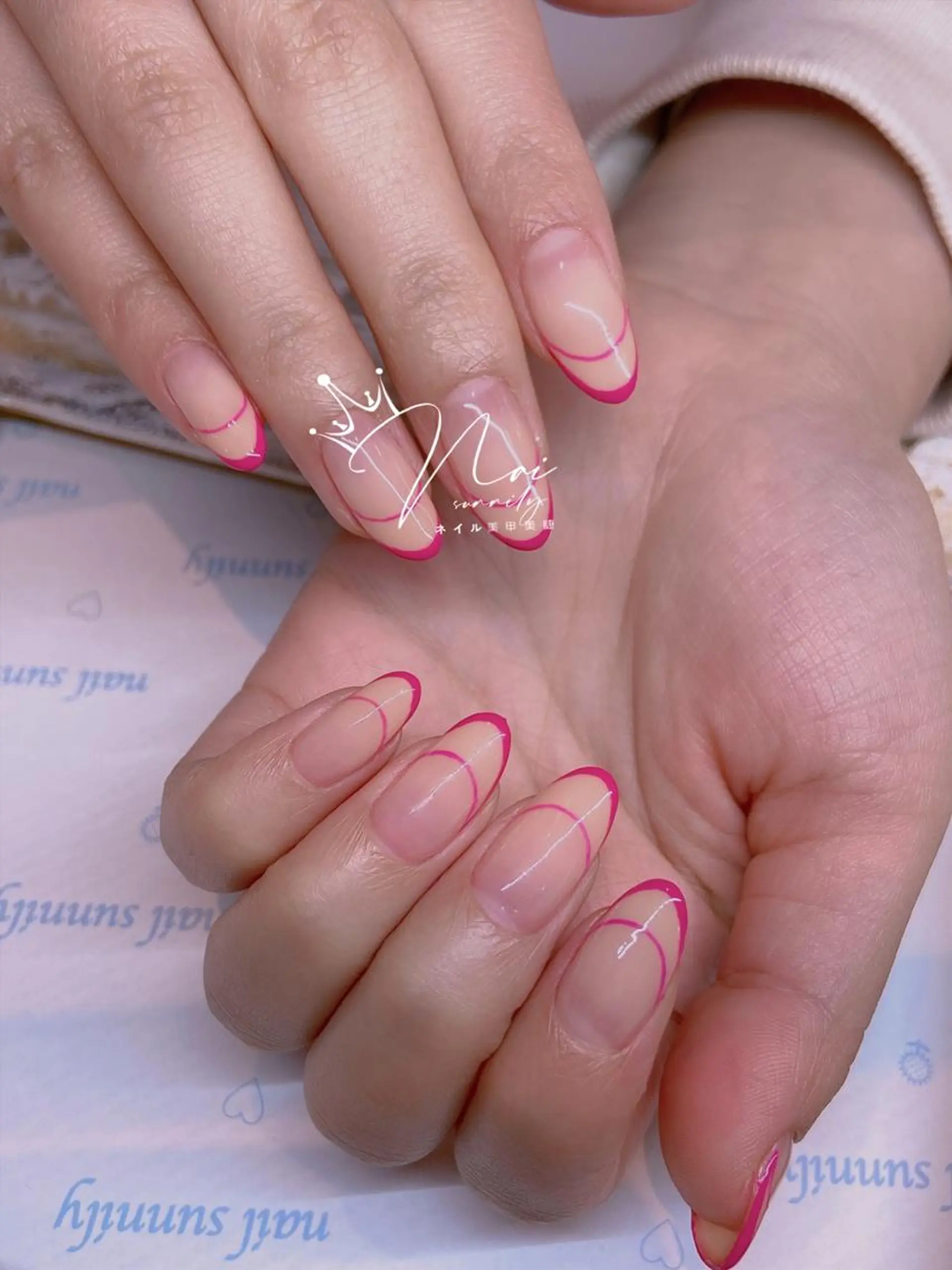 ネイル 長さだし専門店 M2　rikaのネイルデザイン