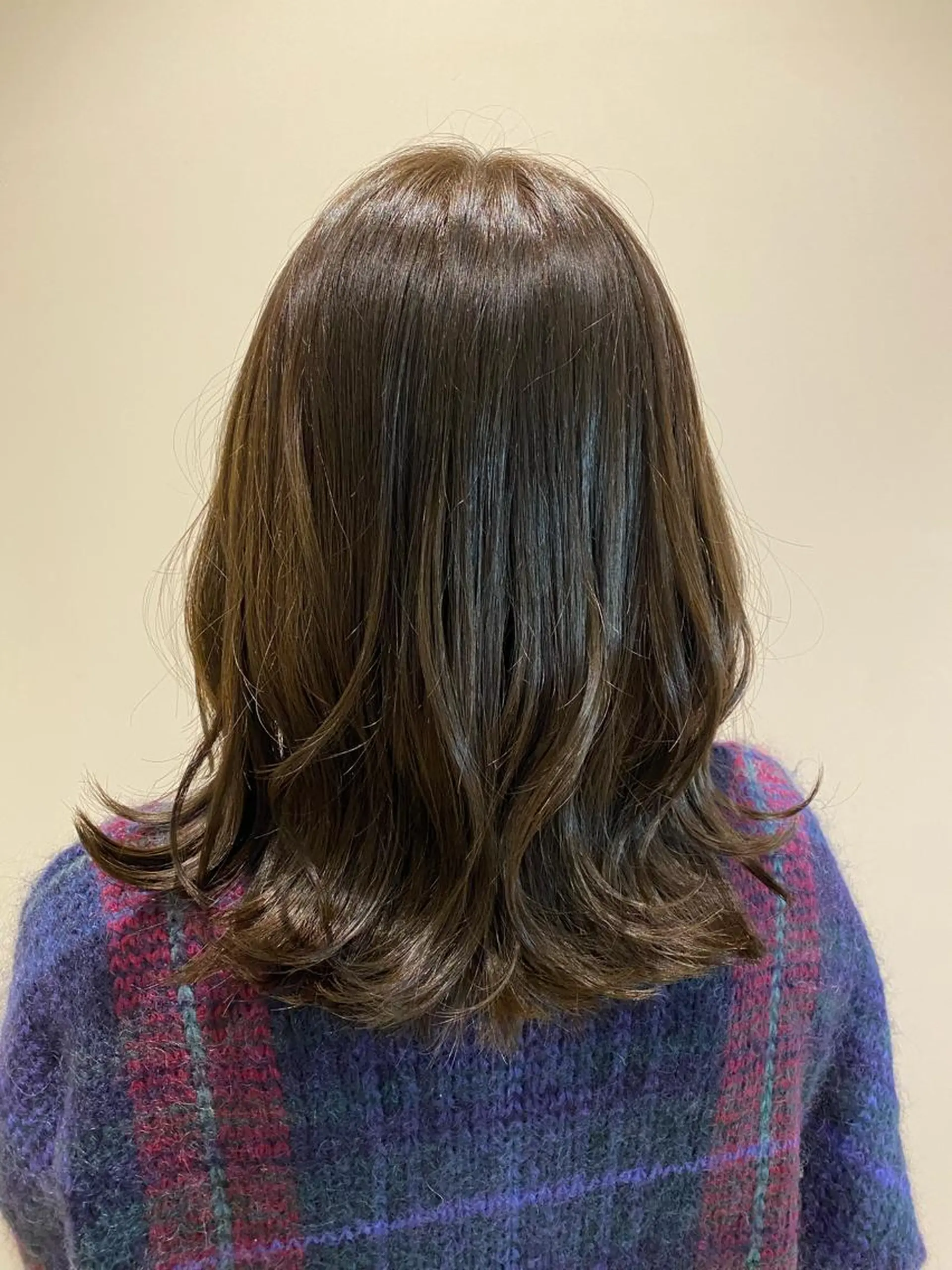 ミディアム カラー イルミナカラー 艶髪🌿美髪 大塚礼乃【西荻窪】のヘアスタイル