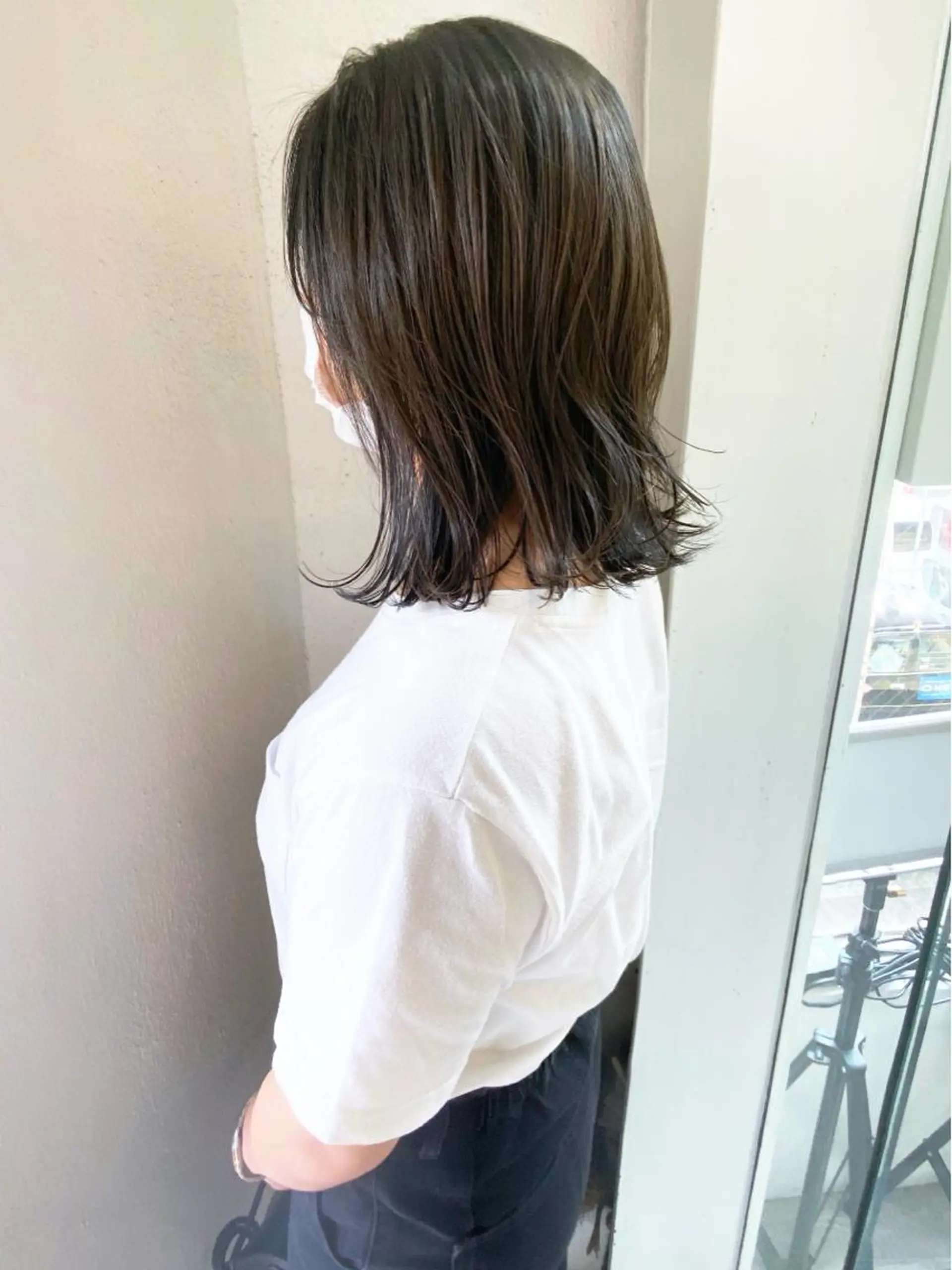 ミディアム カラー 髪質改善/艶髪 やまなかのヘアスタイル