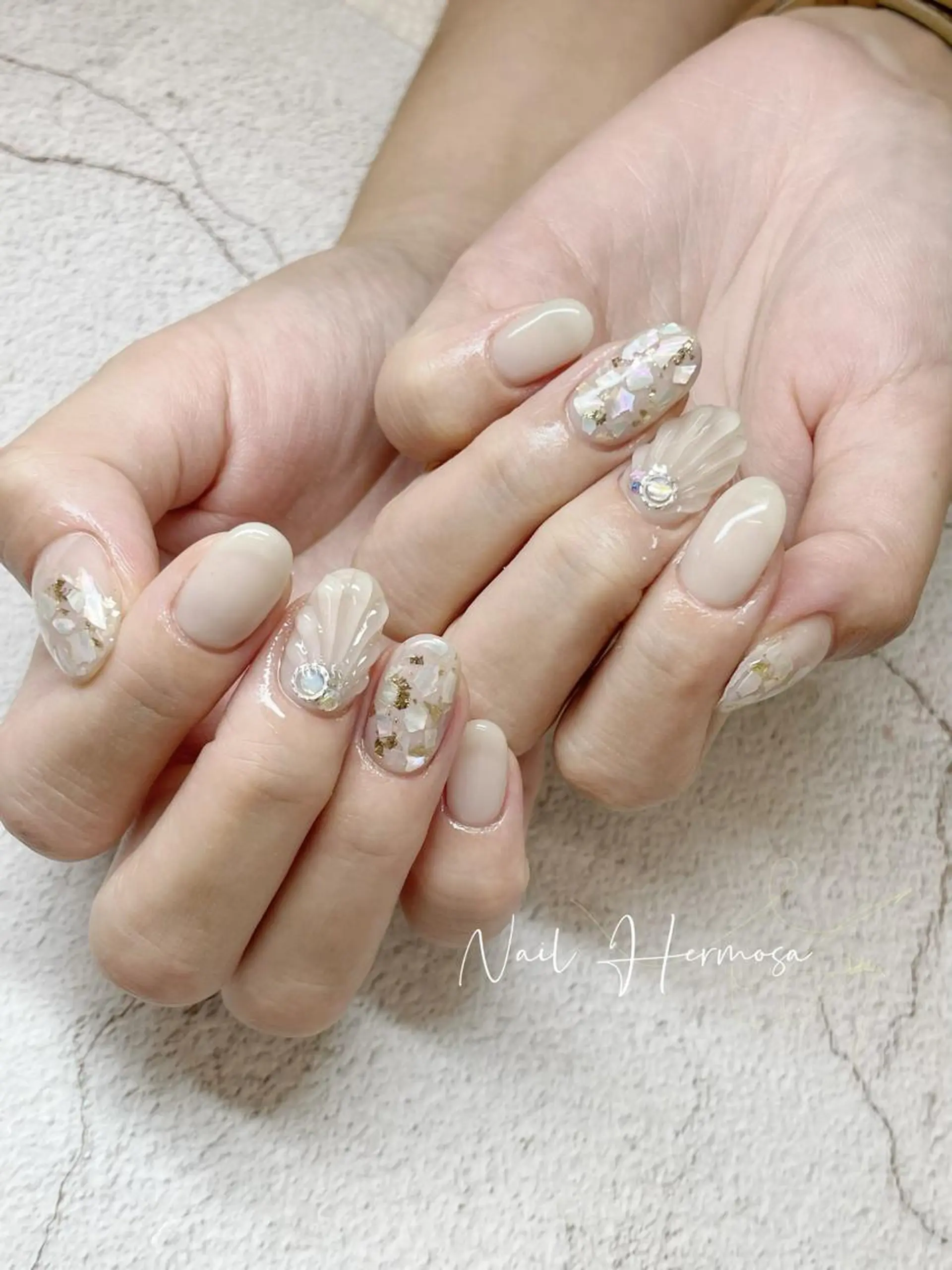 ネイル 桜ネイル 長さ出し フラッシュネイル フラワーネイル フットネイル ハンドネイル ネイル エルモサのネイルデザイン