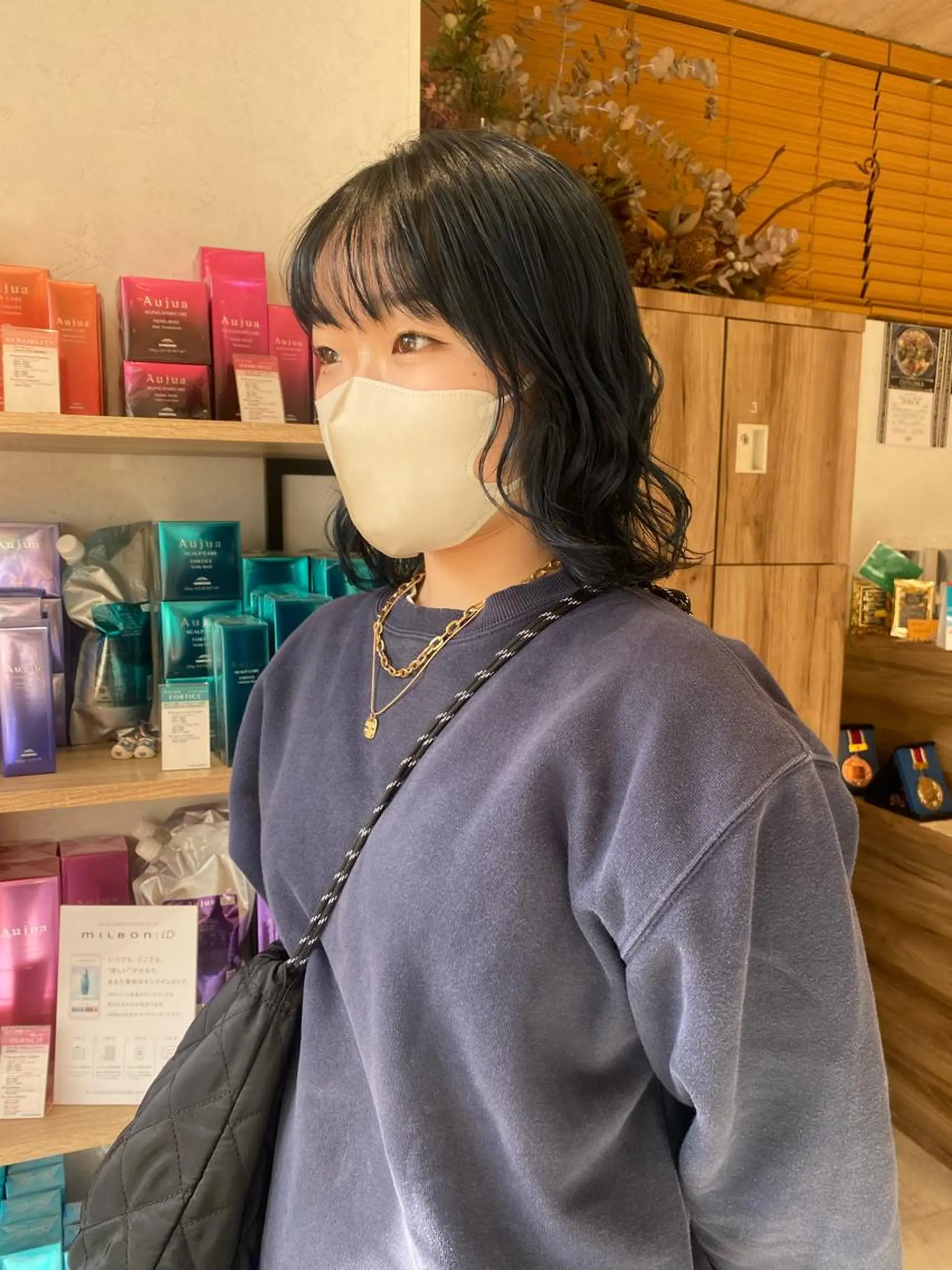 ショート カラー ヘアカラー トリートメント ヘッドスパ パーマ指名No1 /namiのヘアスタイル