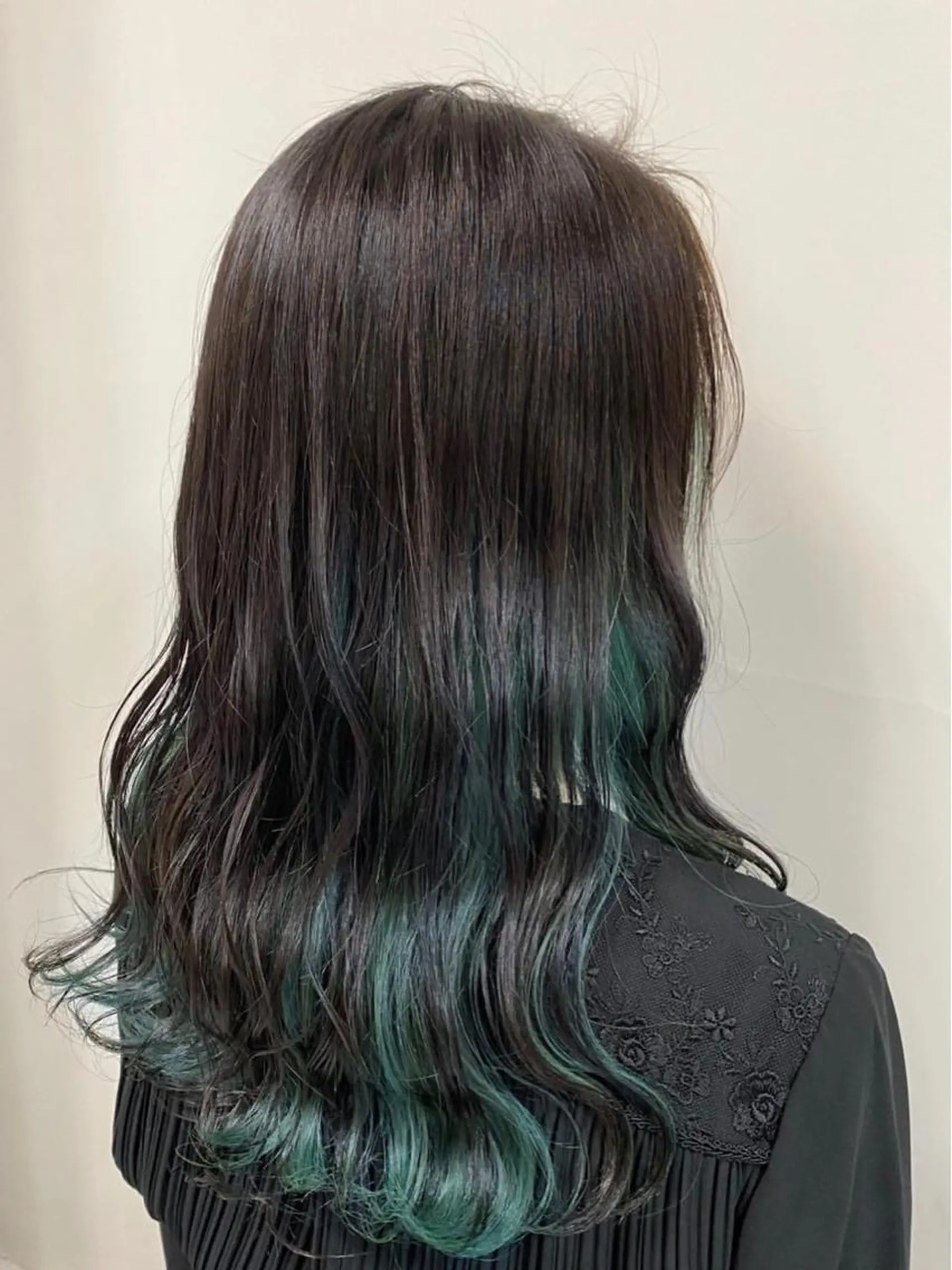 ロング カラー おおたけ あゆみのヘアスタイル