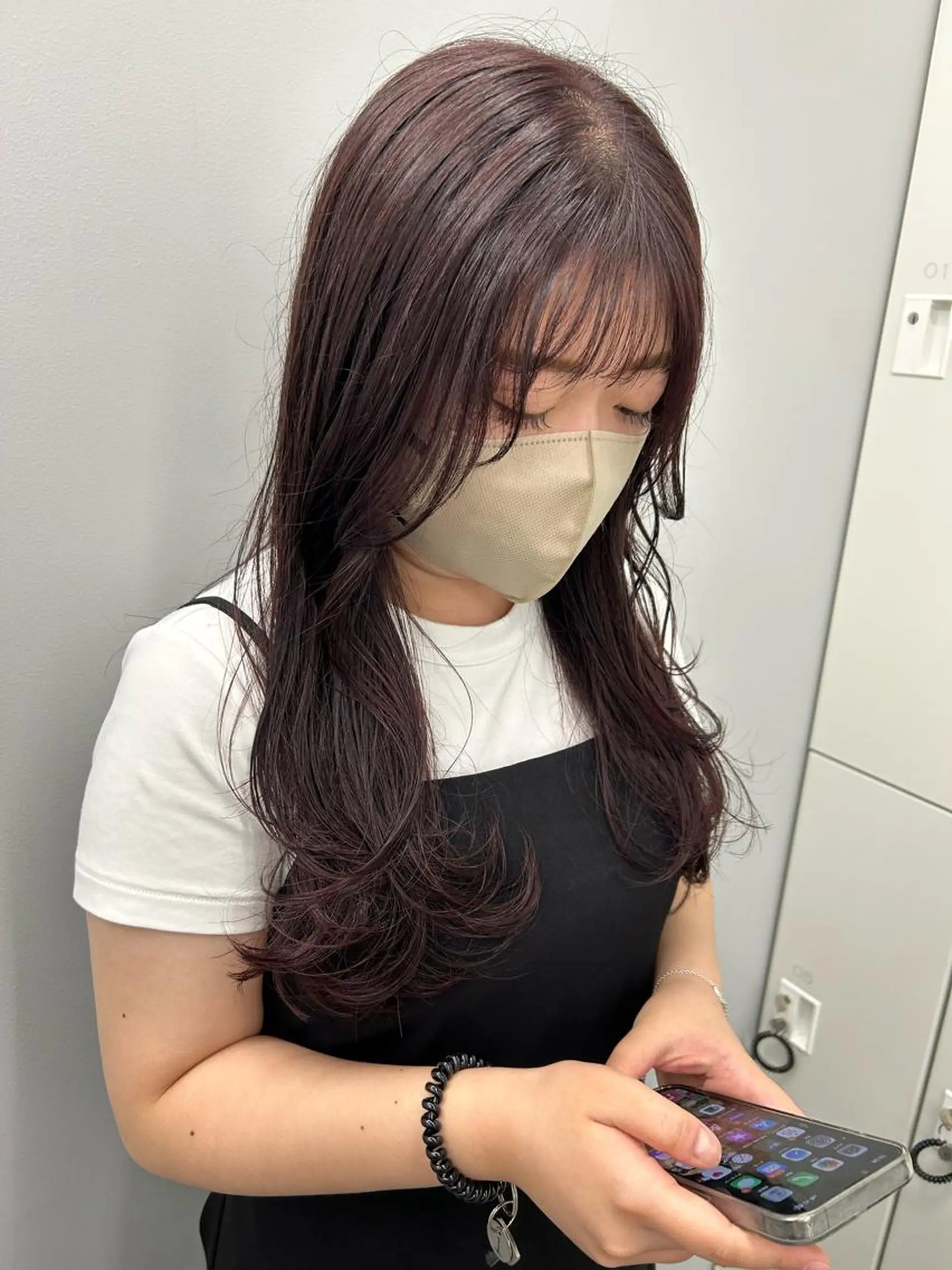 ロング カラー カット ヘアカラー トリートメント HANA ROCCO3rdのヘアスタイル