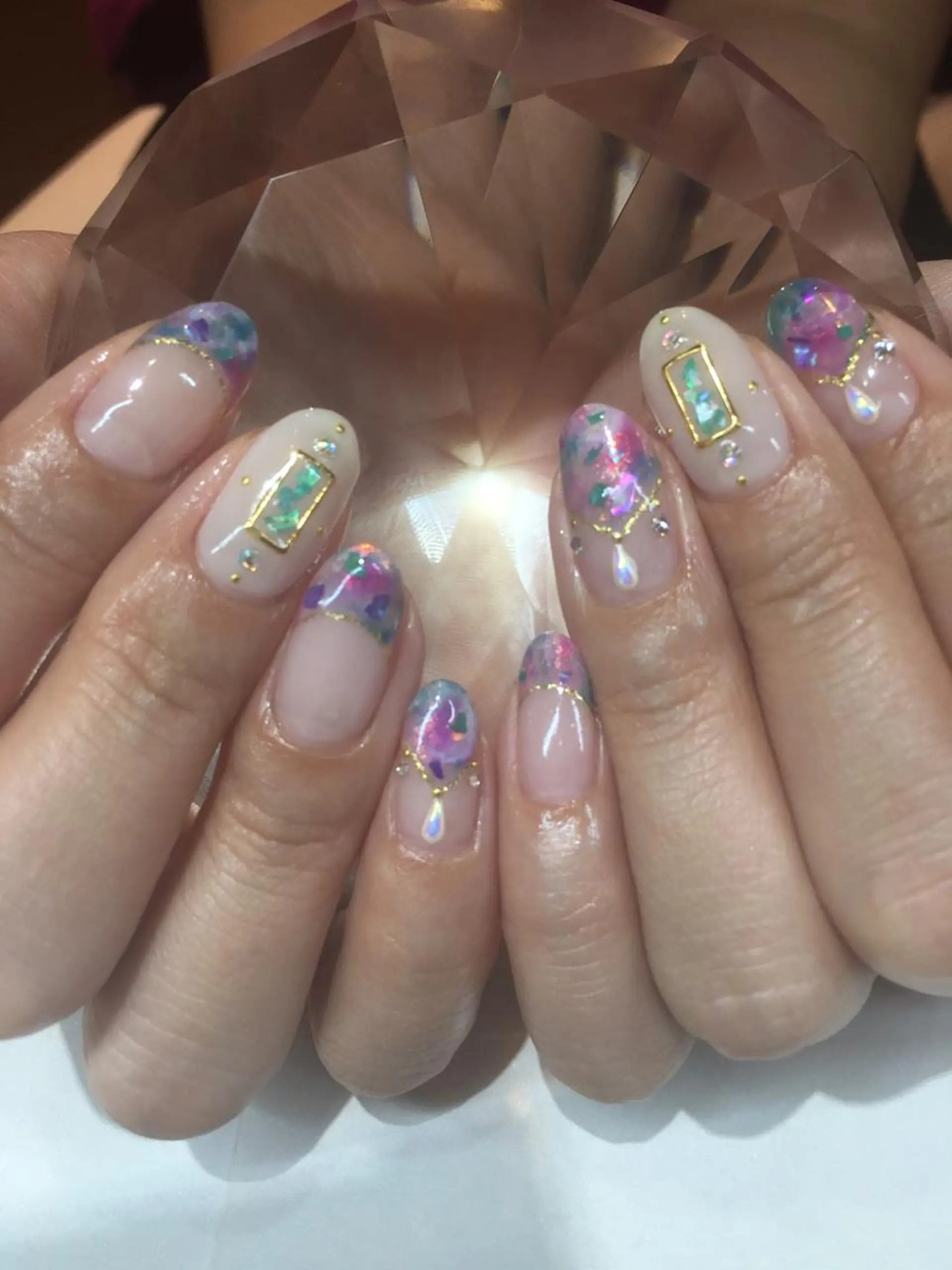 ネイル ハンドネイル glow_ nailのネイルデザイン
