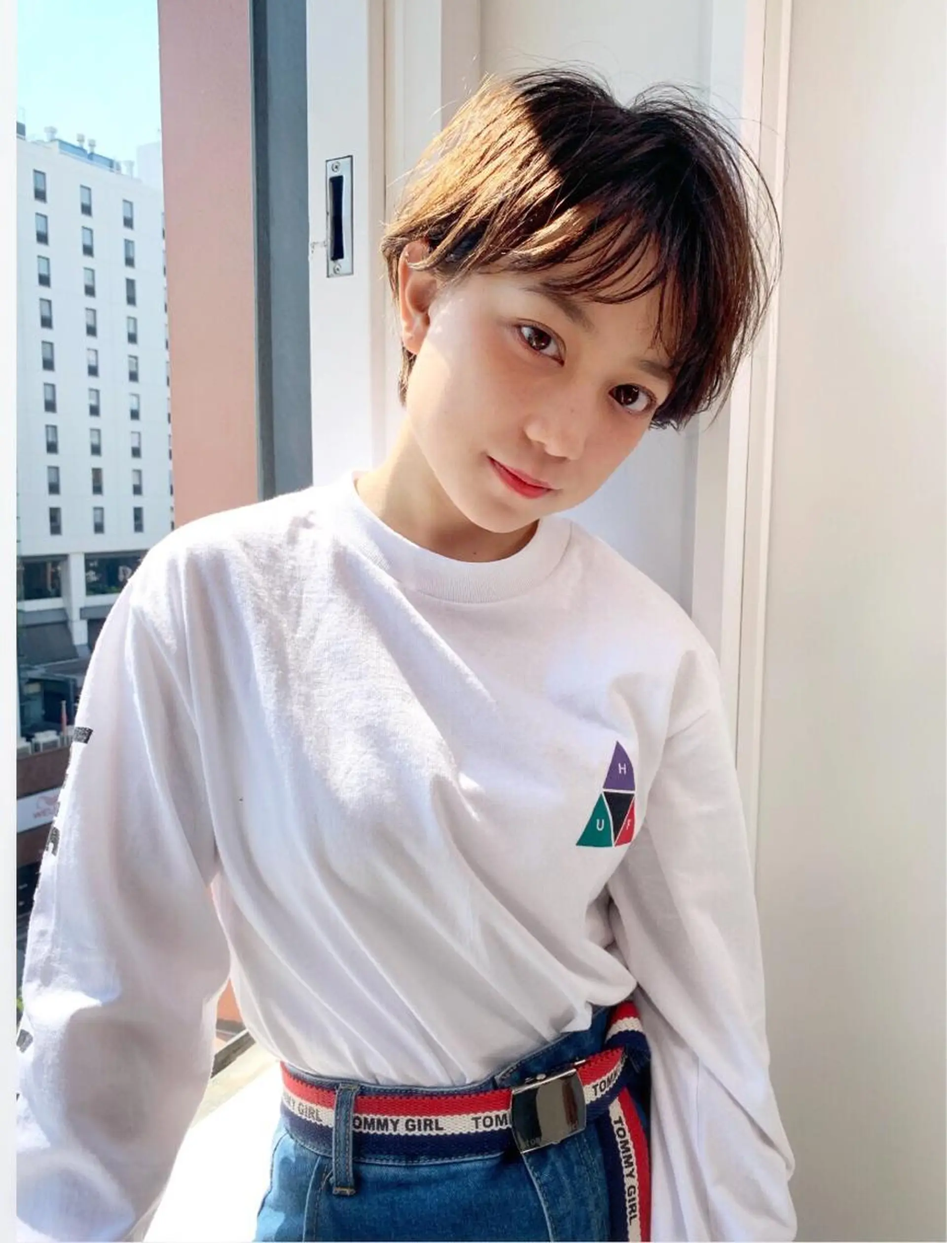 ショート ボブ、縮毛矯正👑 心斎橋/高城涼也のヘアスタイル