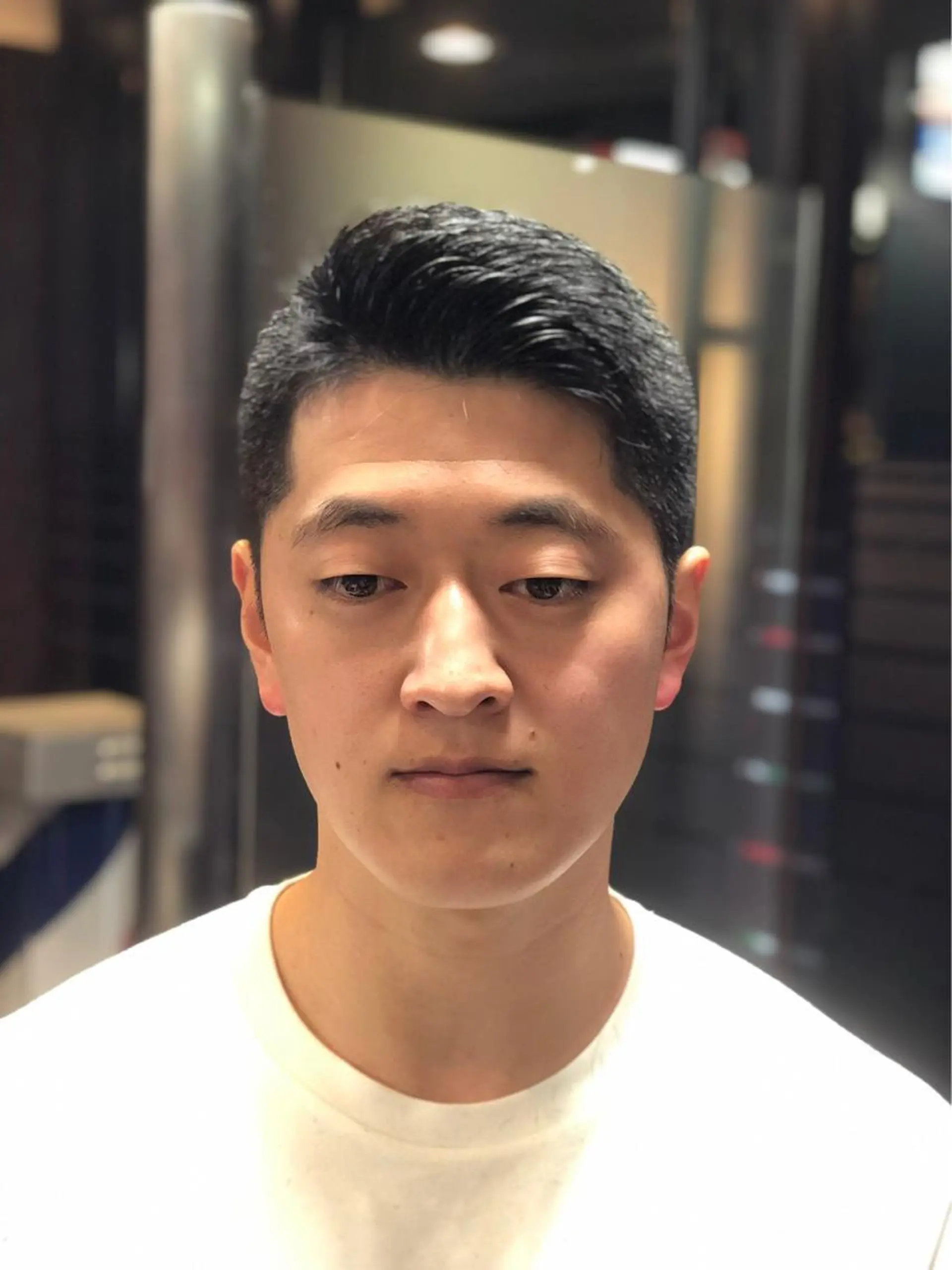 ショート メンズ ビジネス ショートヘア 【店長】福田 健人のヘアスタイル