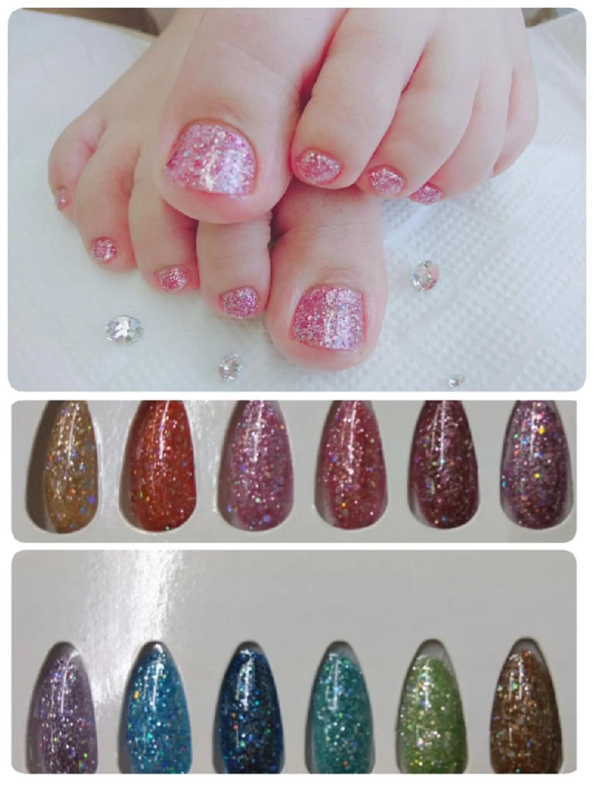 ネイル ラメ(グリッター) プライベートサロン RosyLily所属・プライベートサロン Rosy Lilyのネイルデザイン