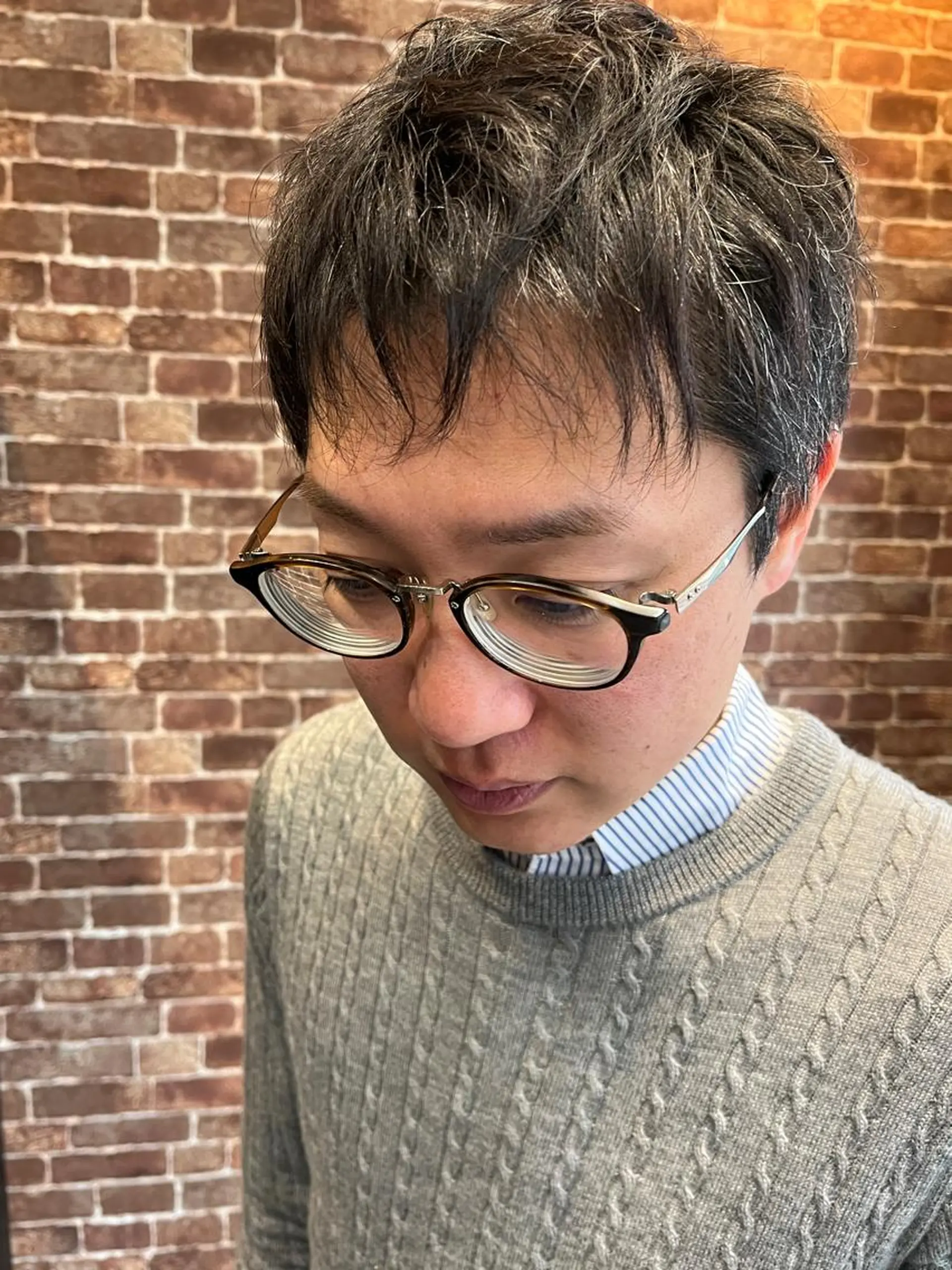 ショート カラー パーマ ヘアアレンジ メンズ キッズ ネイル マツエク・マツパ アイブロウ メンズブリーチ メンズハイライト メンズインナーカラー メンズ韓国風 ブリーチ times salon名駅所属・久木原 ゆりのヘアスタイル