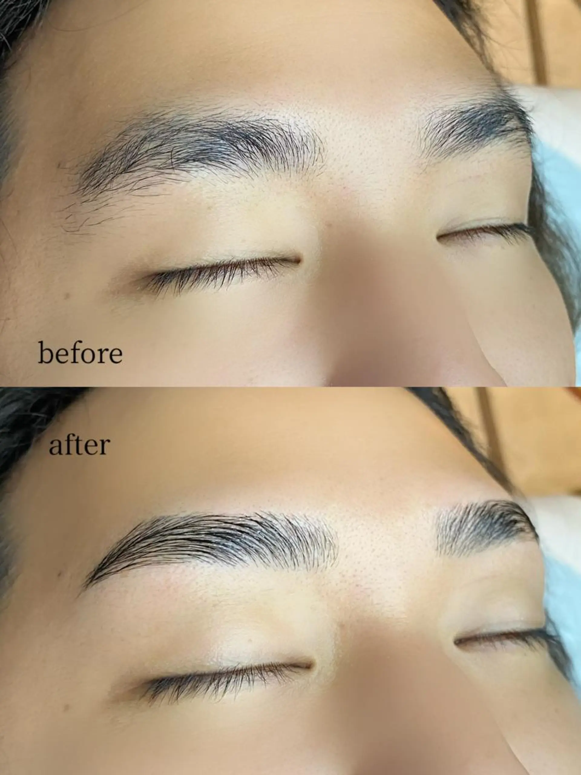 アイブロウ ハリウッドブロウリフト メンズアイブロウ ワックス脱毛 その他(アイブロウ) Eliss kyobashi所属・🌙.°眞柄 奈実🌙.°のマツエク・マツパデザイン