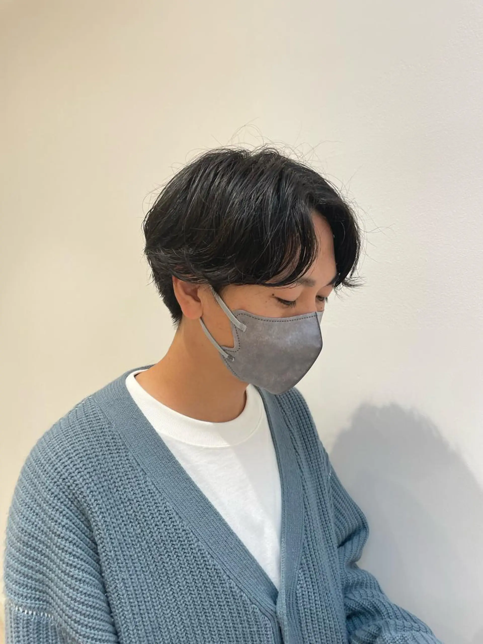 メンズ センターパート メンズパーマ パーマ レイヤー/ハイトーン 🫧‪Erikaのヘアスタイル