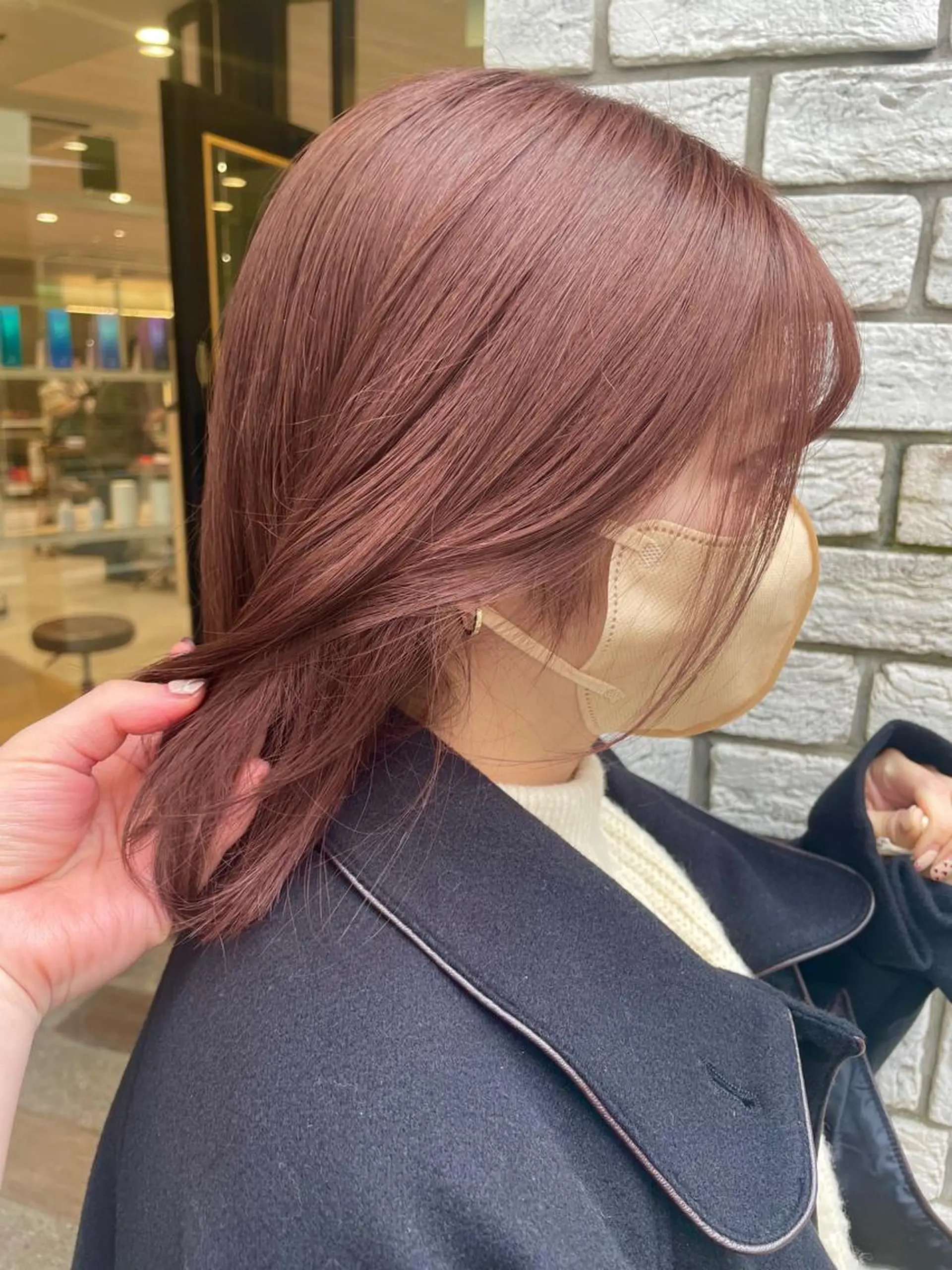 ミディアム カラー カラー/レイヤー/ 髪質改善/PAAQのヘアスタイル