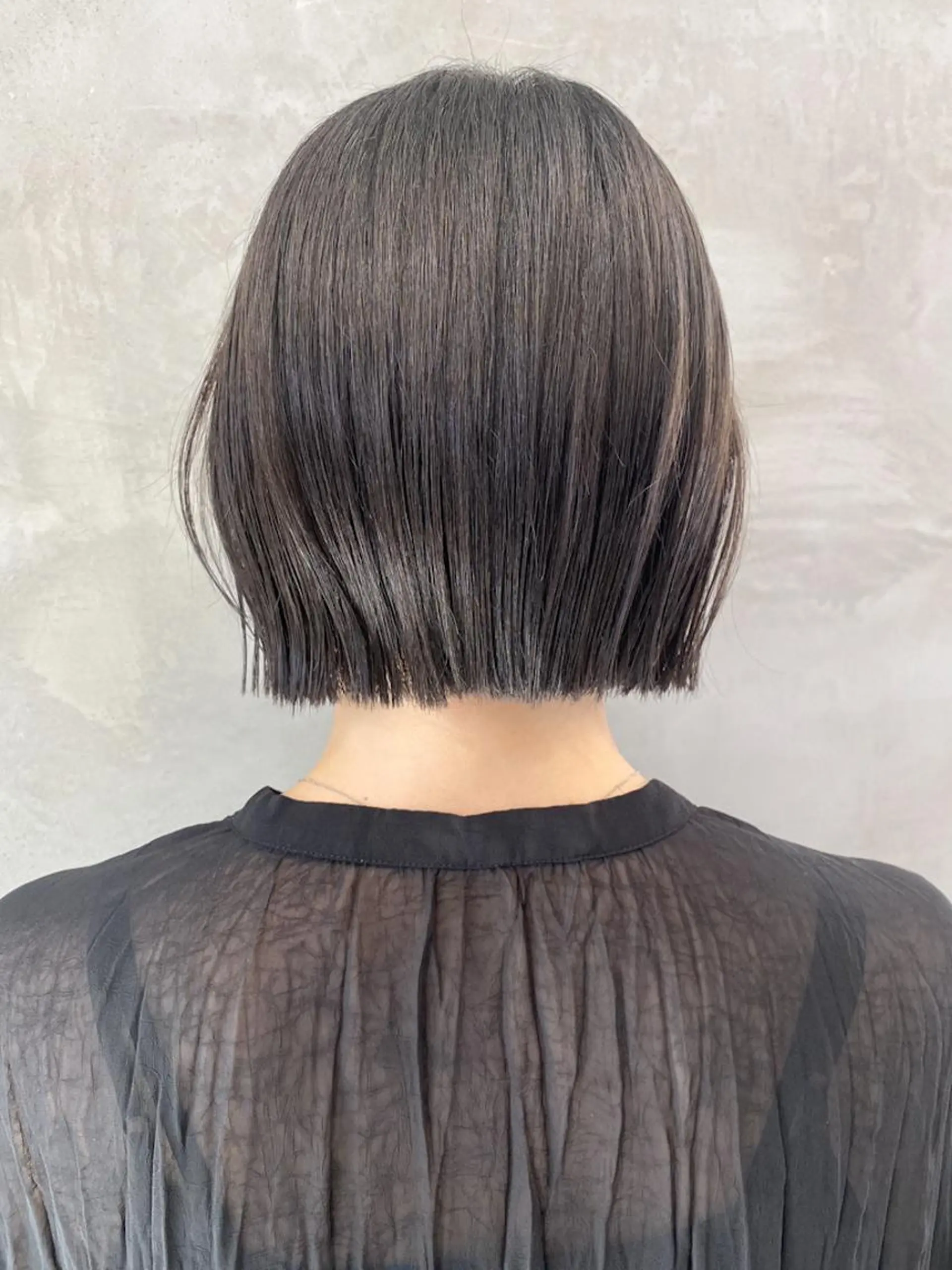 ミディアム ボブ カット トリートメント 🫧透明感カラー🫧 OIKAWAのヘアスタイル