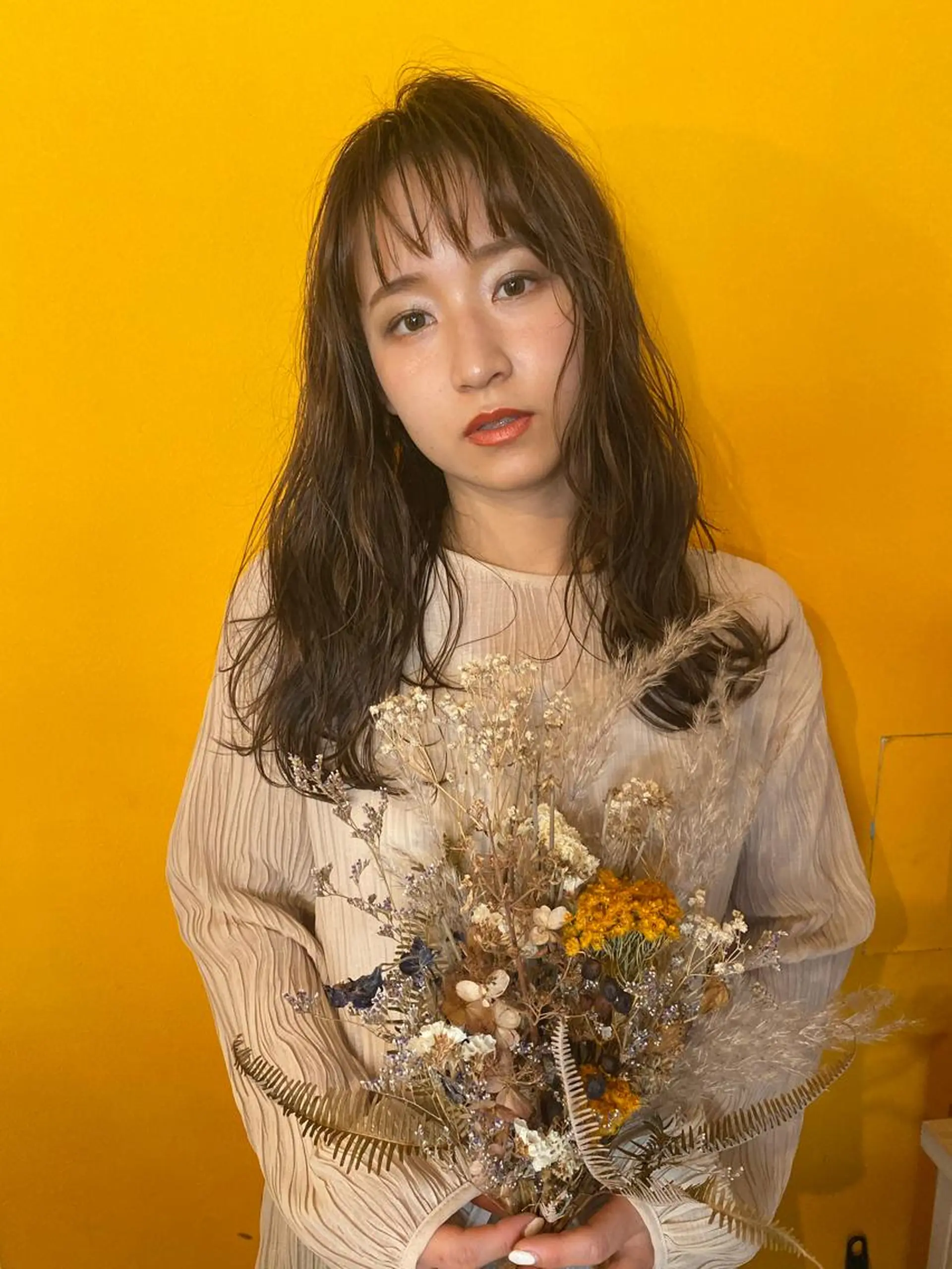 ロング カット ヘアカラー Le'a 谷町🌼 幸村はるひのヘアスタイル