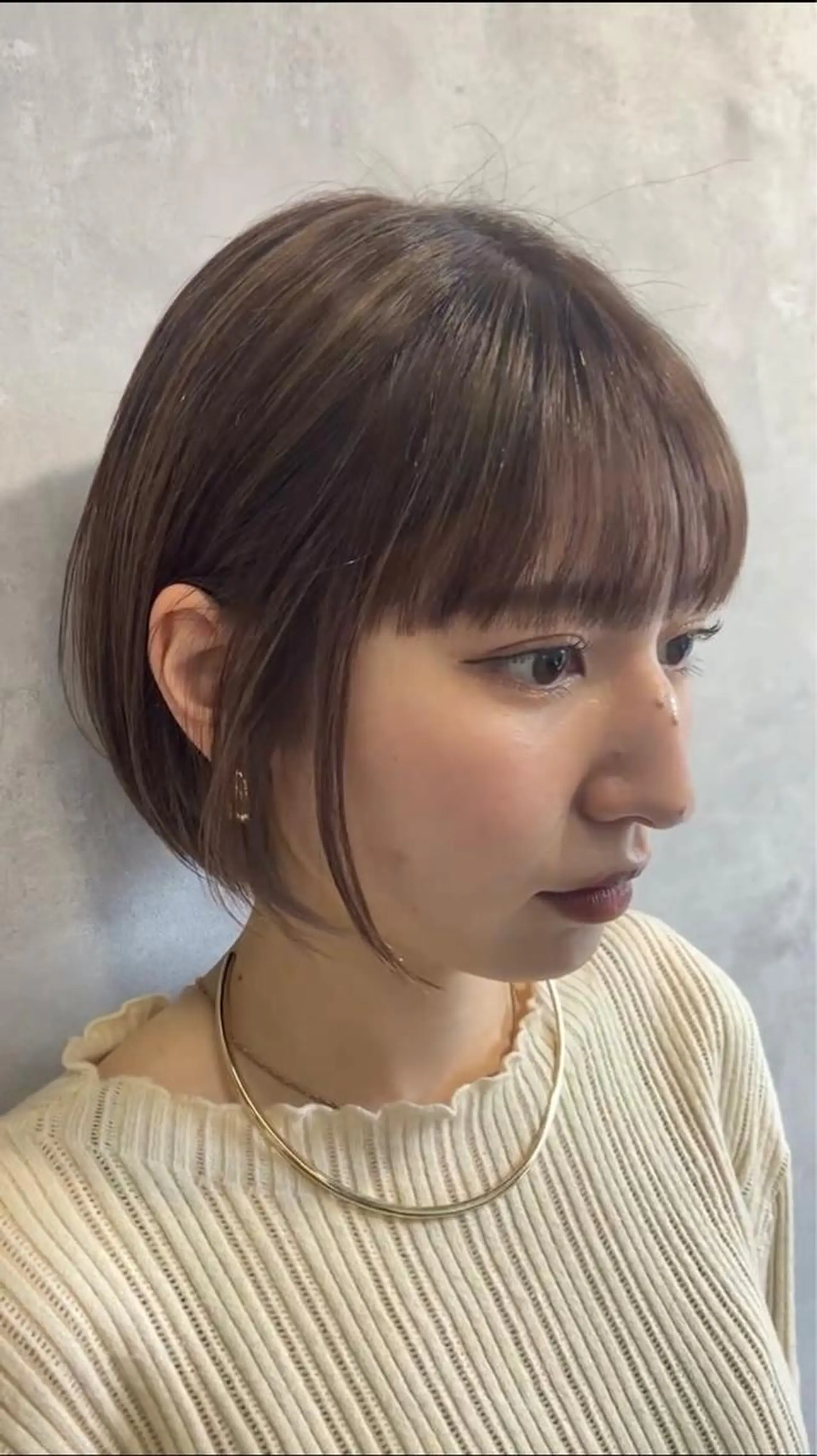 ショート カラー ベージュカラー ハイライトカラー ハイライト ショートヘア カット ヘアカラー トリートメント プルエクステ/透明感 カラー✨KAZUKIのヘアスタイル