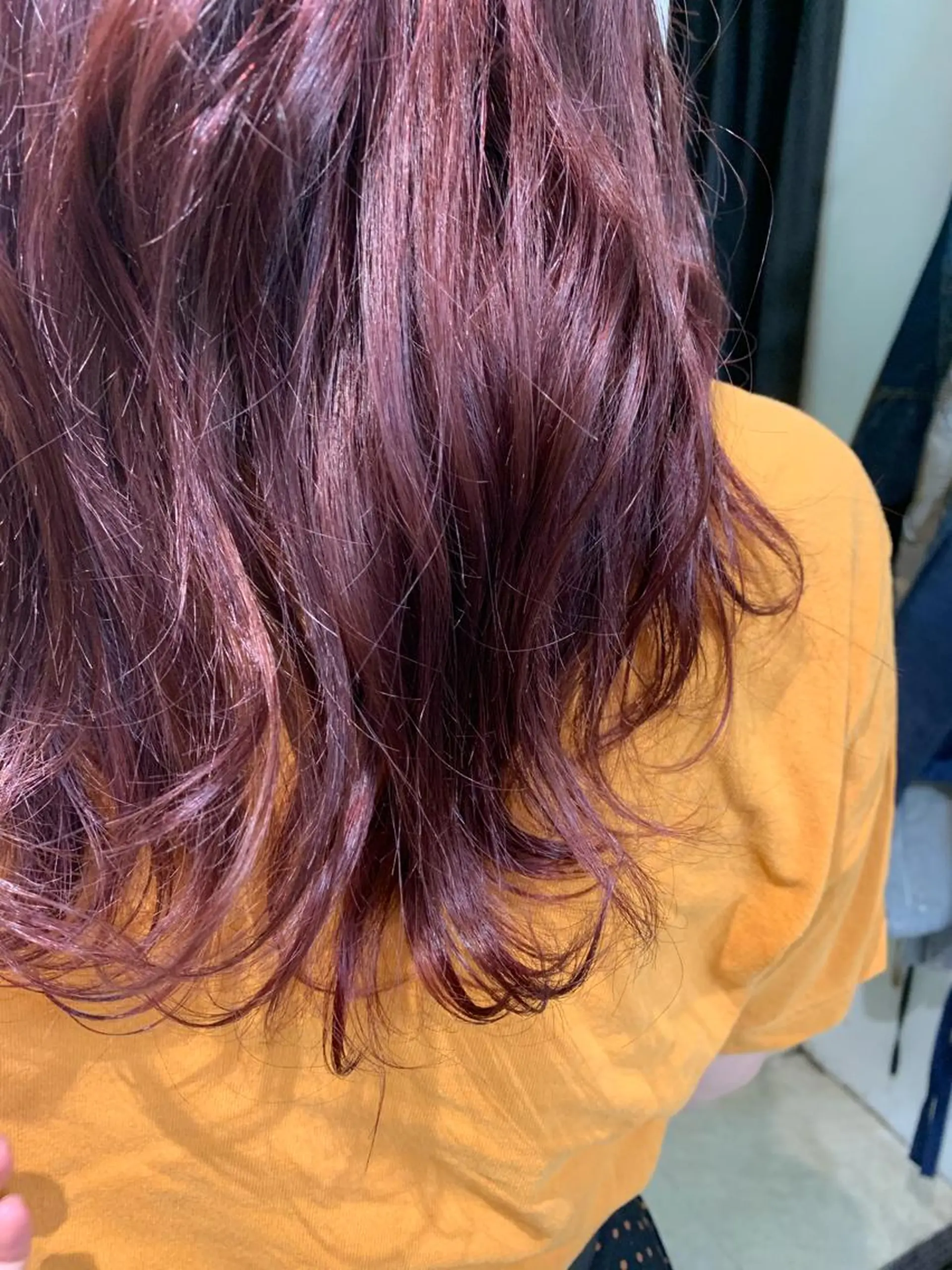 カラー 髪質改善ストレート/ ブリーチ／渋谷　福田のヘアスタイル