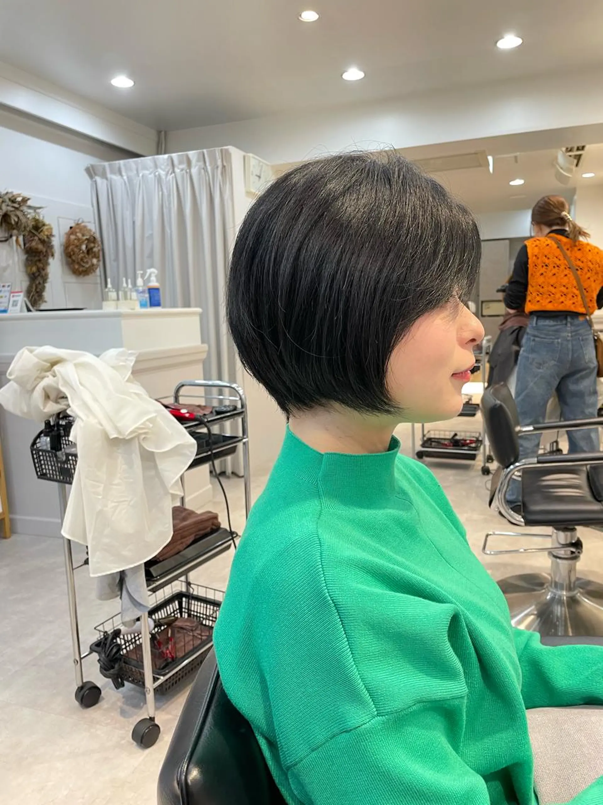 ショート 木下英治/ウルフ カット/銀座のヘアスタイル