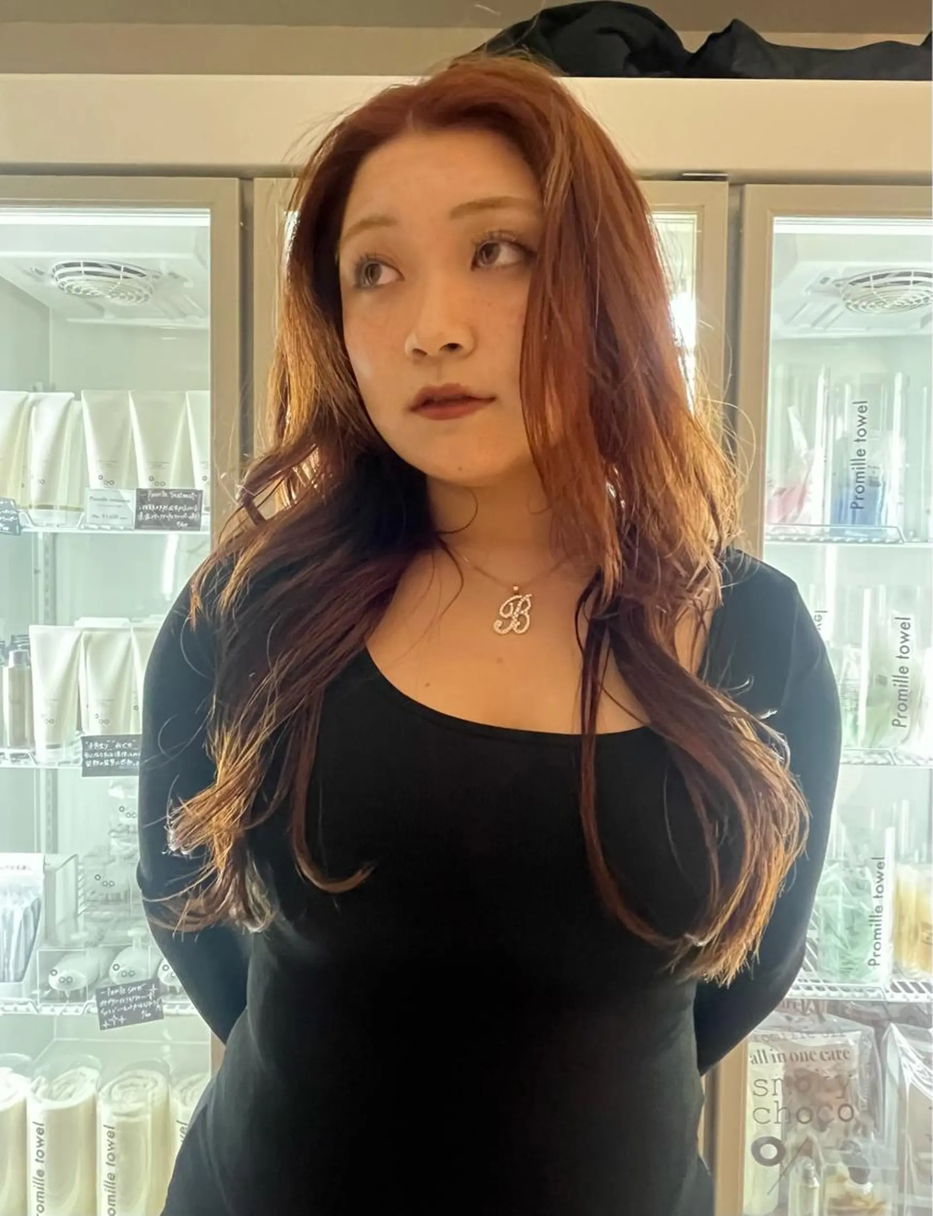 ロング カラー @kyoniyy KYONIのヘアスタイル