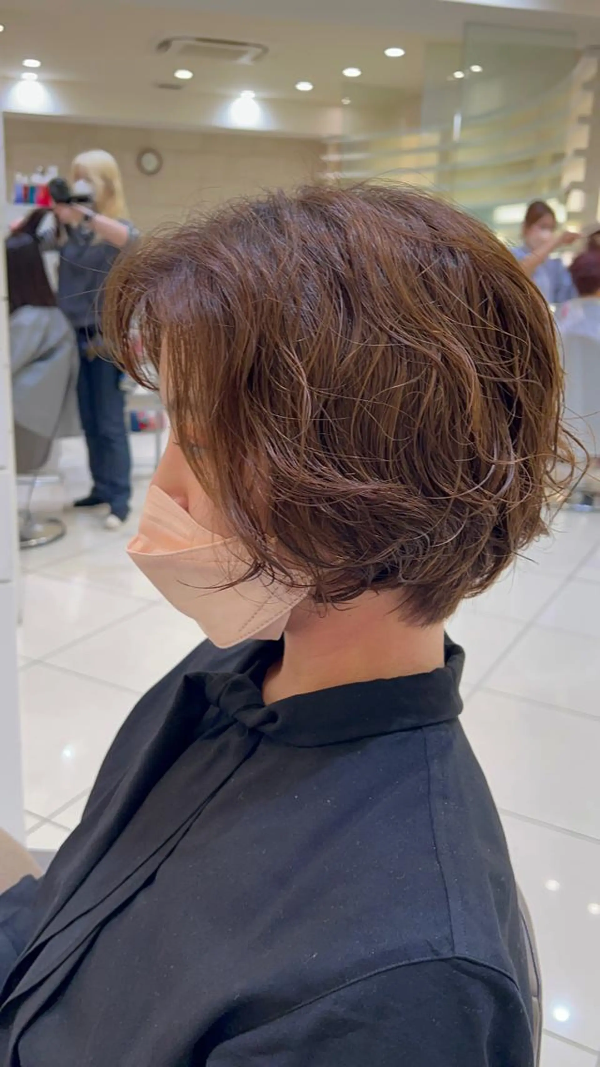 ショート パーマ カット パーマ ボブ/ 似合わせ🥀原ちひろのヘアスタイル