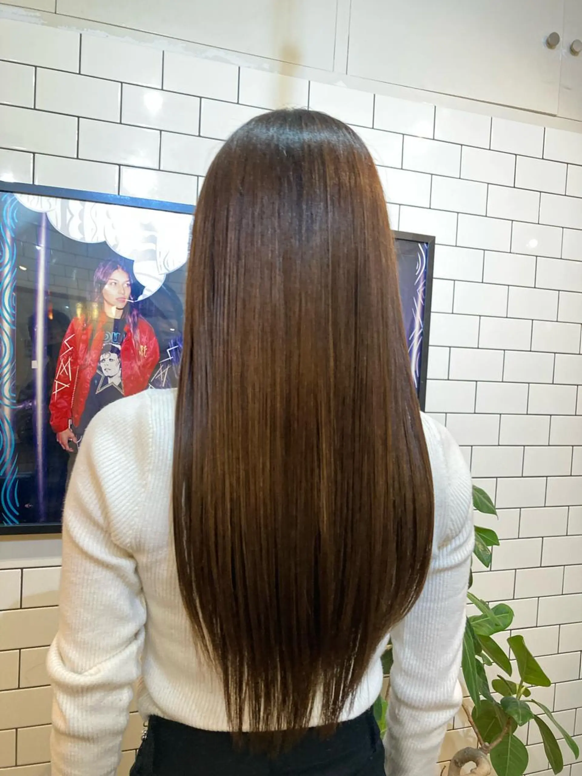 ロング カラー 透明感カラー ロング ヘアカラー トリートメント ヘアセット ショートウルフ💚 レイヤー/井上翔のヘアスタイル