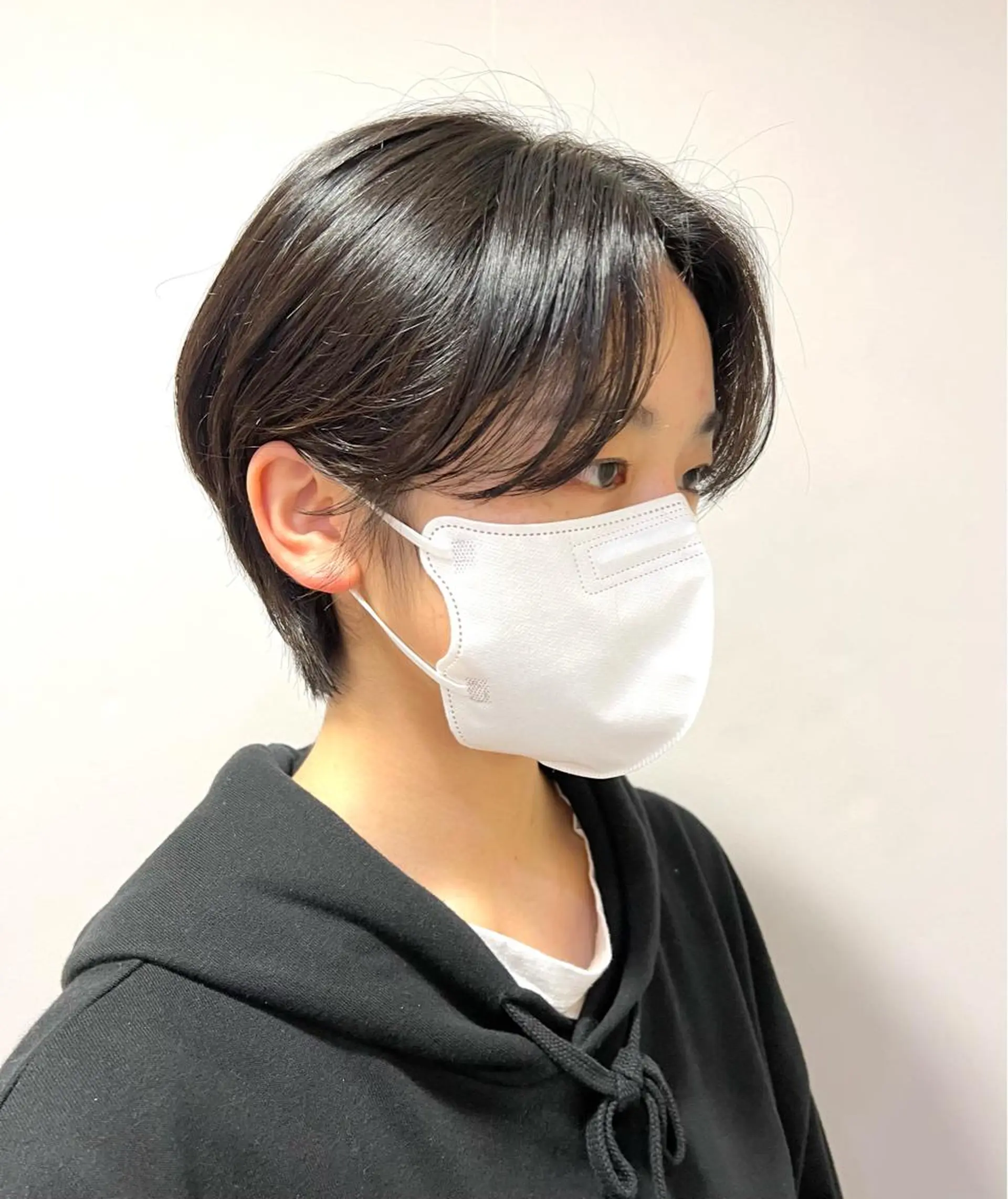 ショート ハンサムショート ショートヘア 寺尾 綾乃のヘアスタイル