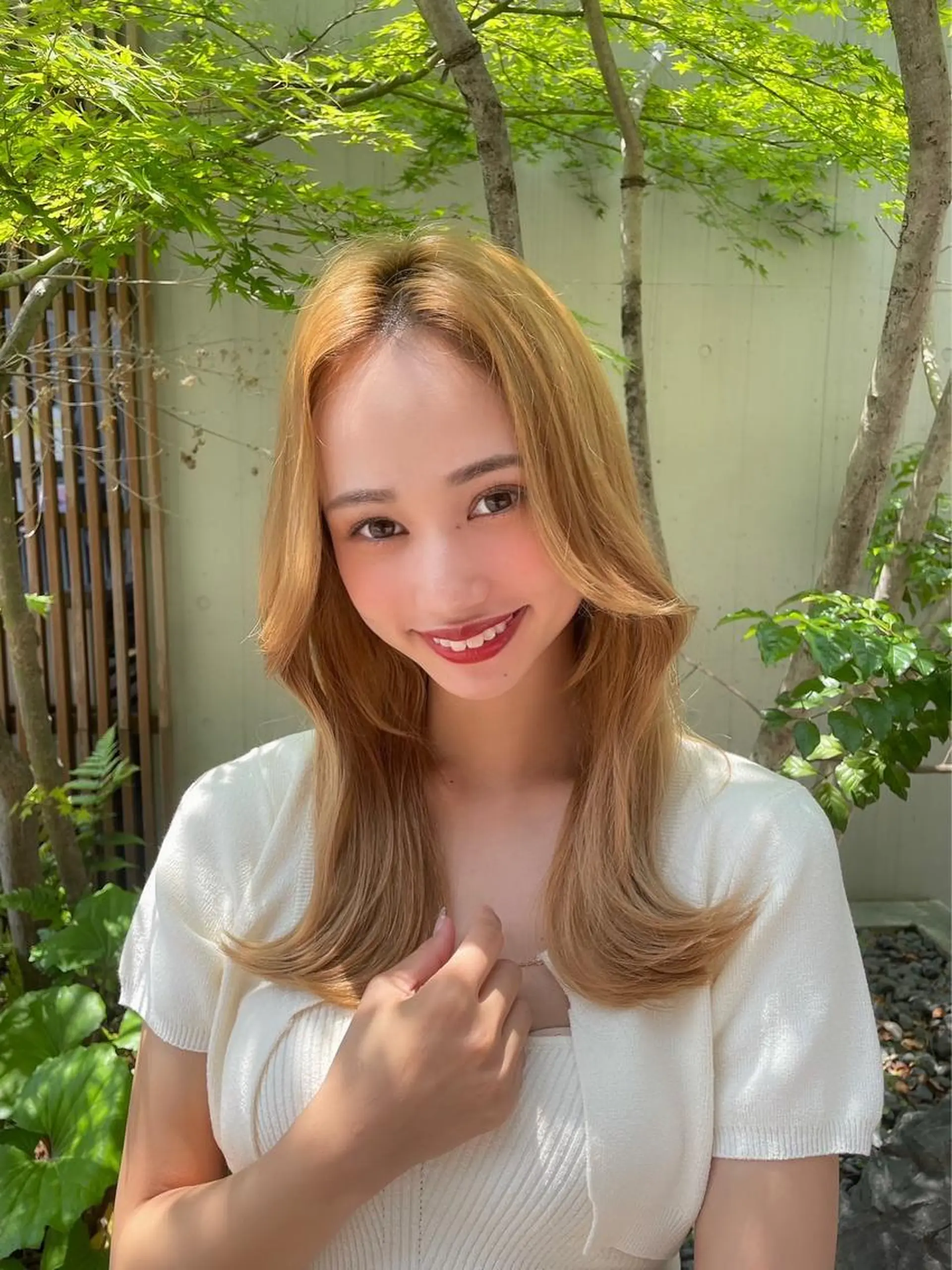 ロング カラー ヘアカラー トリートメント Lond luce心斎橋所属・🍀小川大輔🍀 ボブ/ブリーチ🥇のヘアスタイル