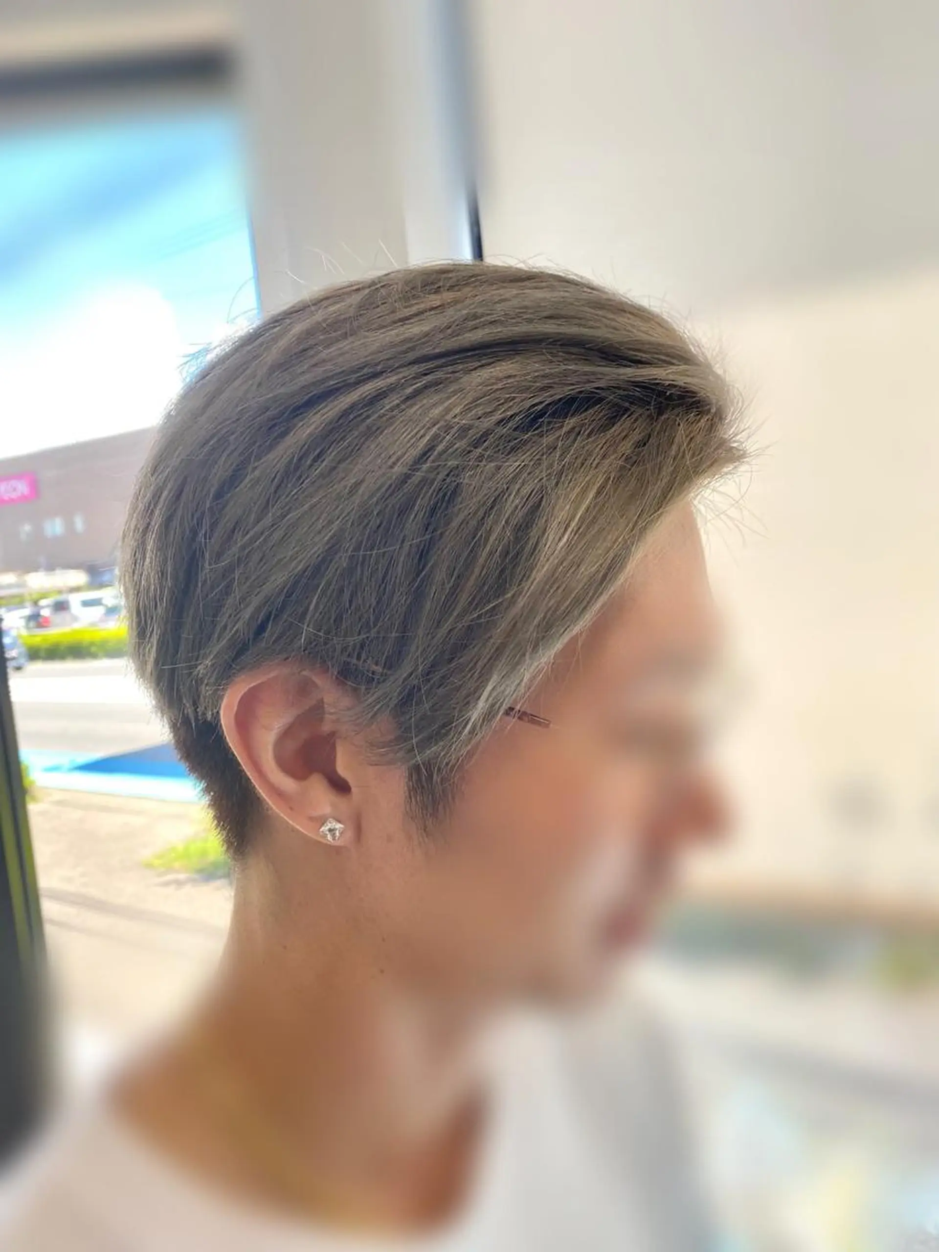 ショート メンズ メンズブリーチ ヘアカラー Tendre Rêveのマツエク・マツパデザイン