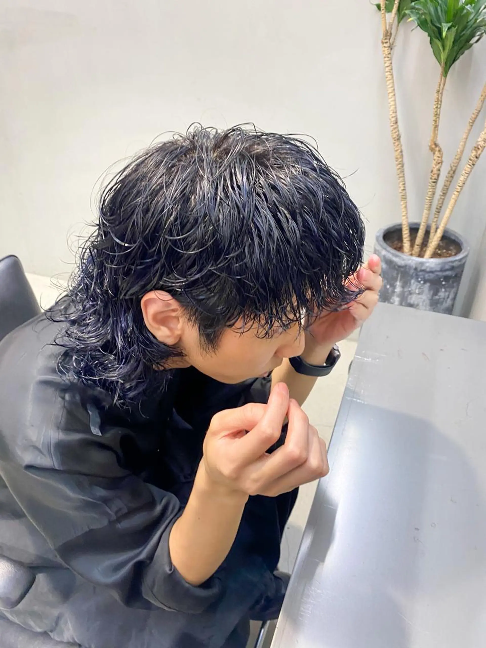 ミディアム カラー パーマ 村田 春歌のヘアスタイル
