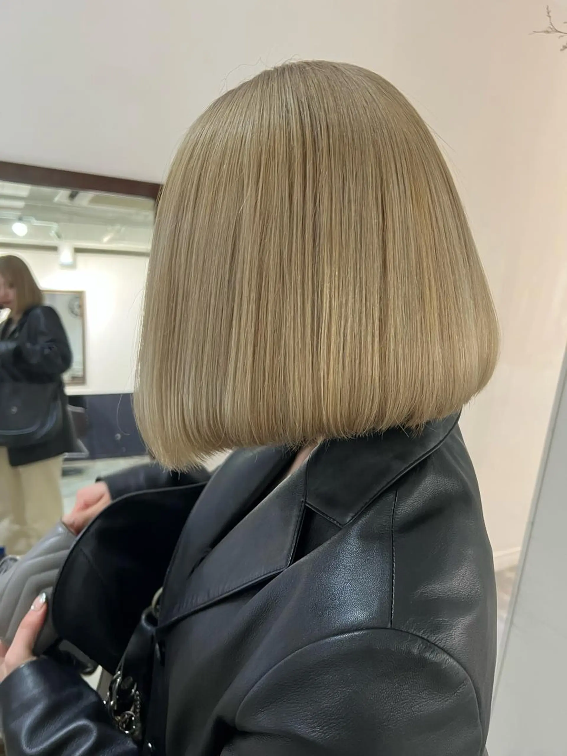 ミディアム カット ヘアカラー トリートメント ボブ美容師 /馬場 翼のヘアスタイル