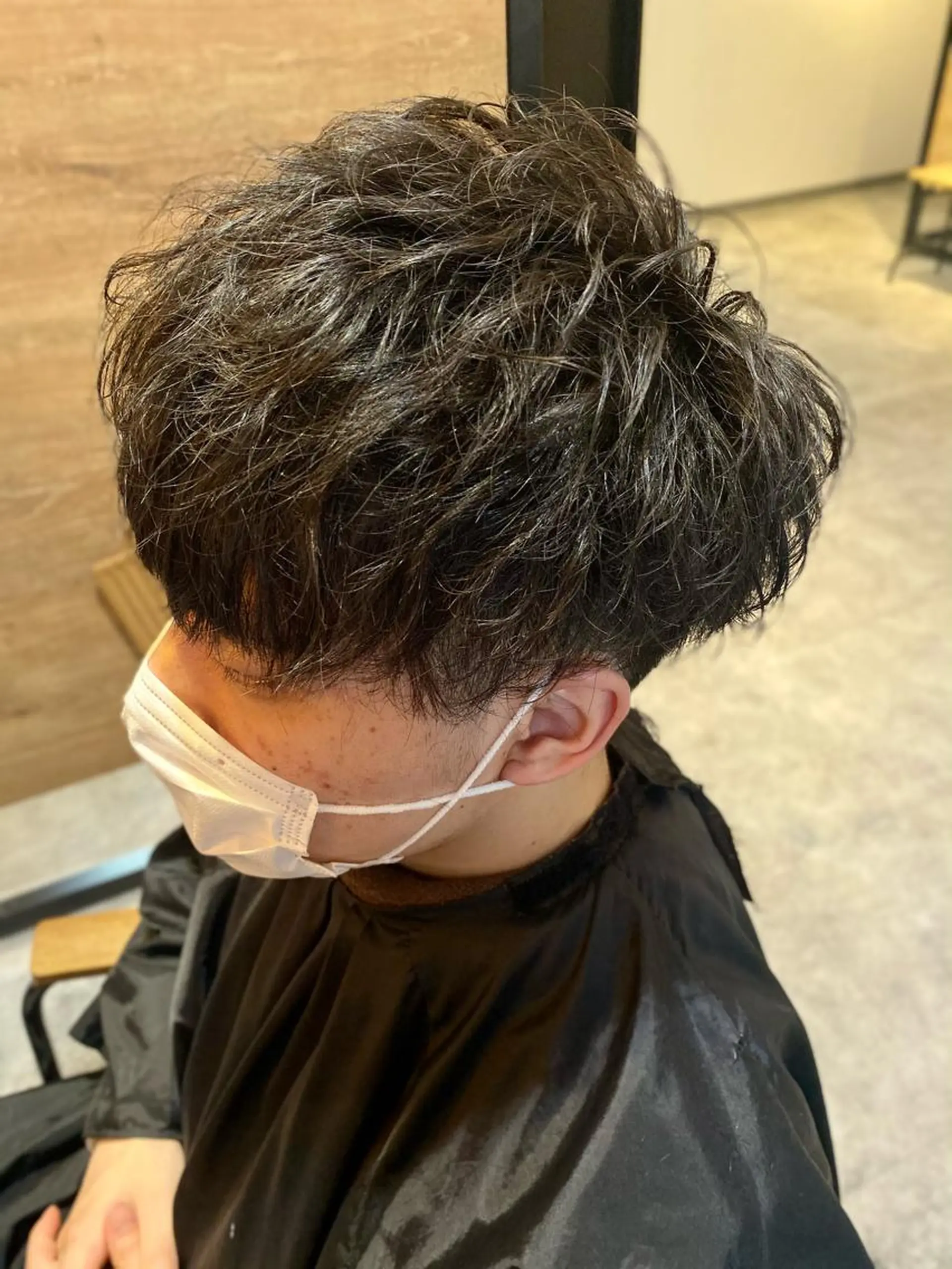 ショート パーマ メンズ カット パーマ 【店長】 横田　昌樹のヘアスタイル