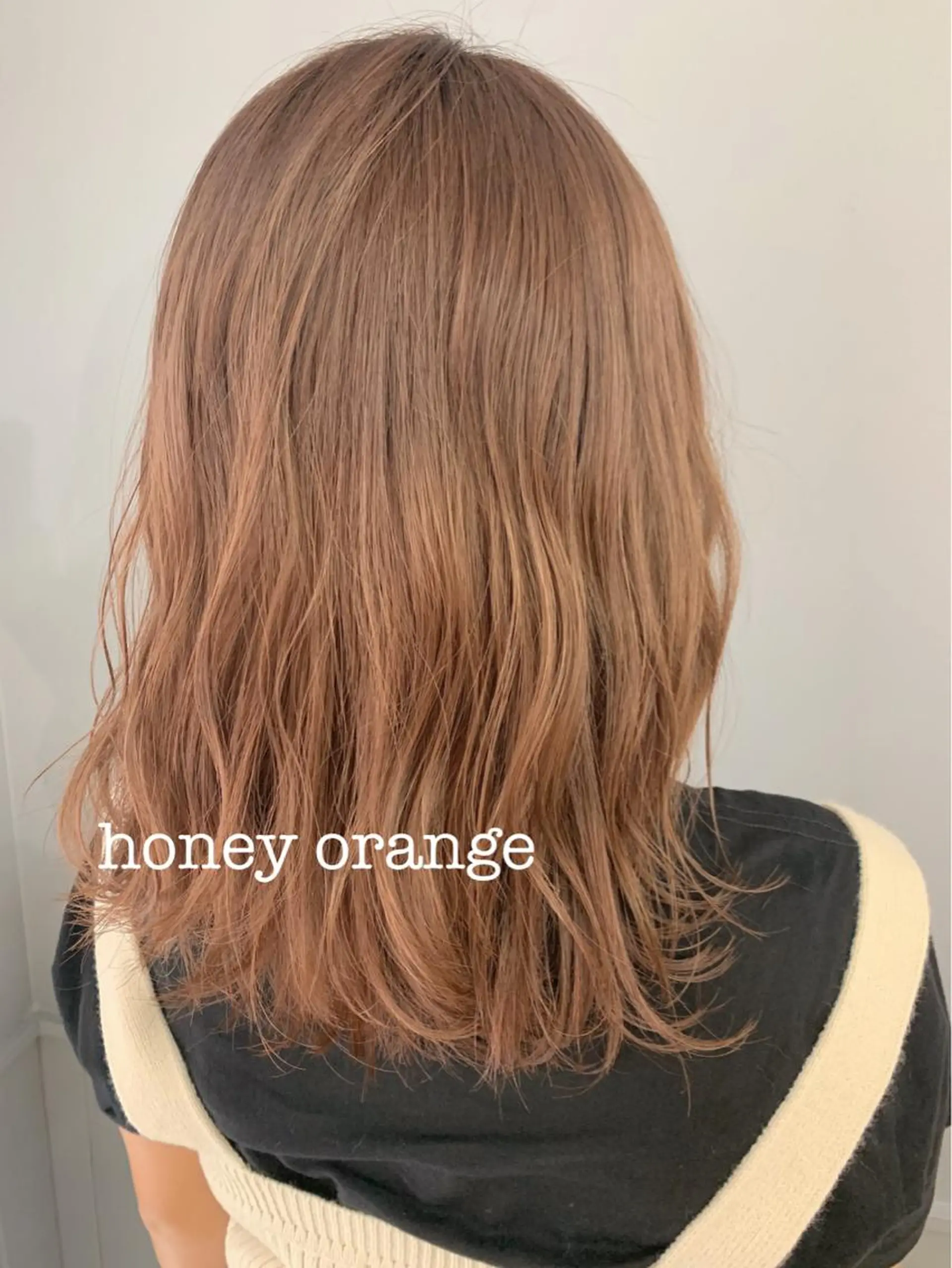 ミディアム カラー オレンジ カット ヘアカラー トリートメント 🌿椿 夢来🌿のその他イメージ