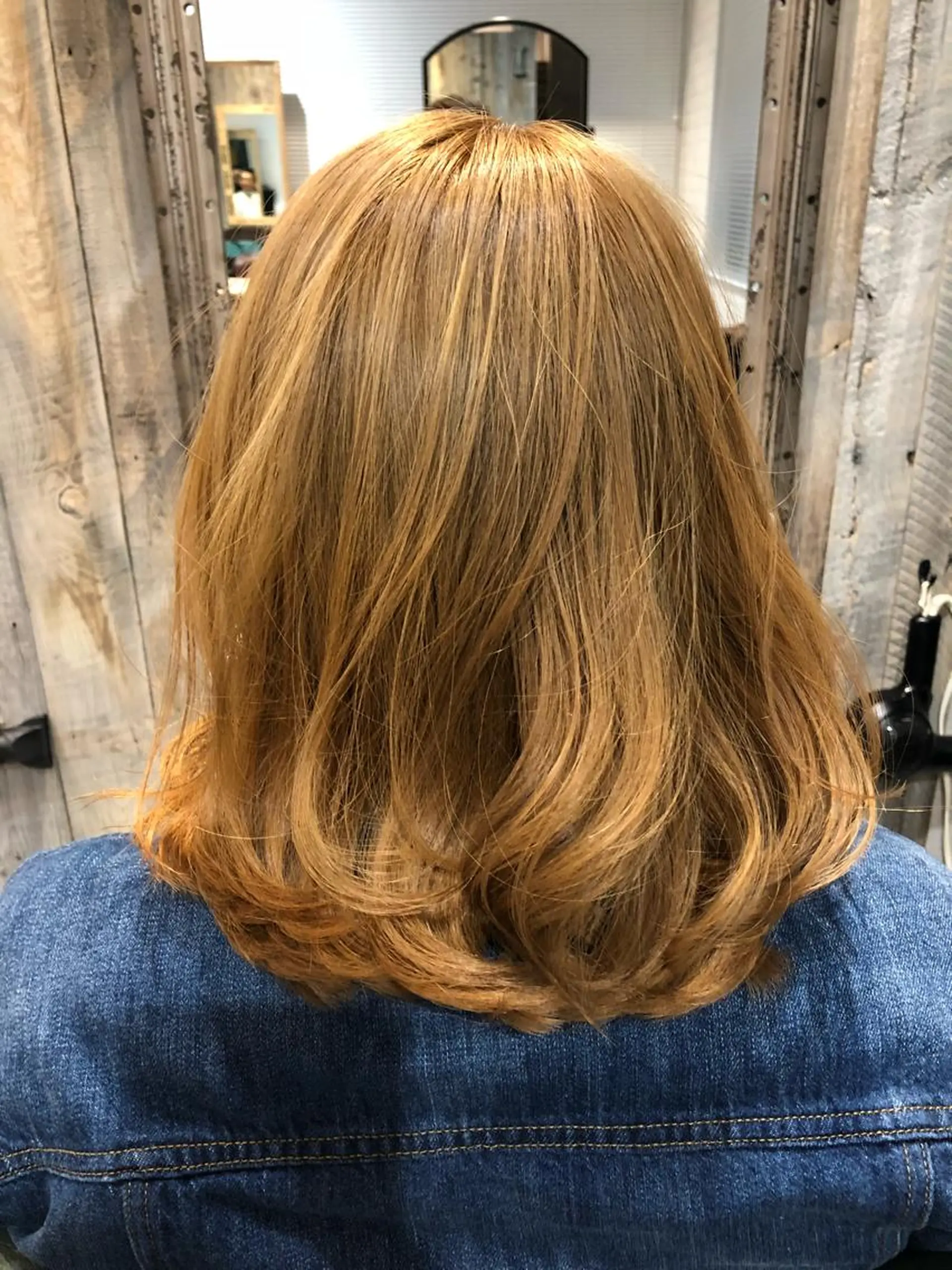 ロング カット ヘアカラー トリートメント 川野 賢のヘアスタイル