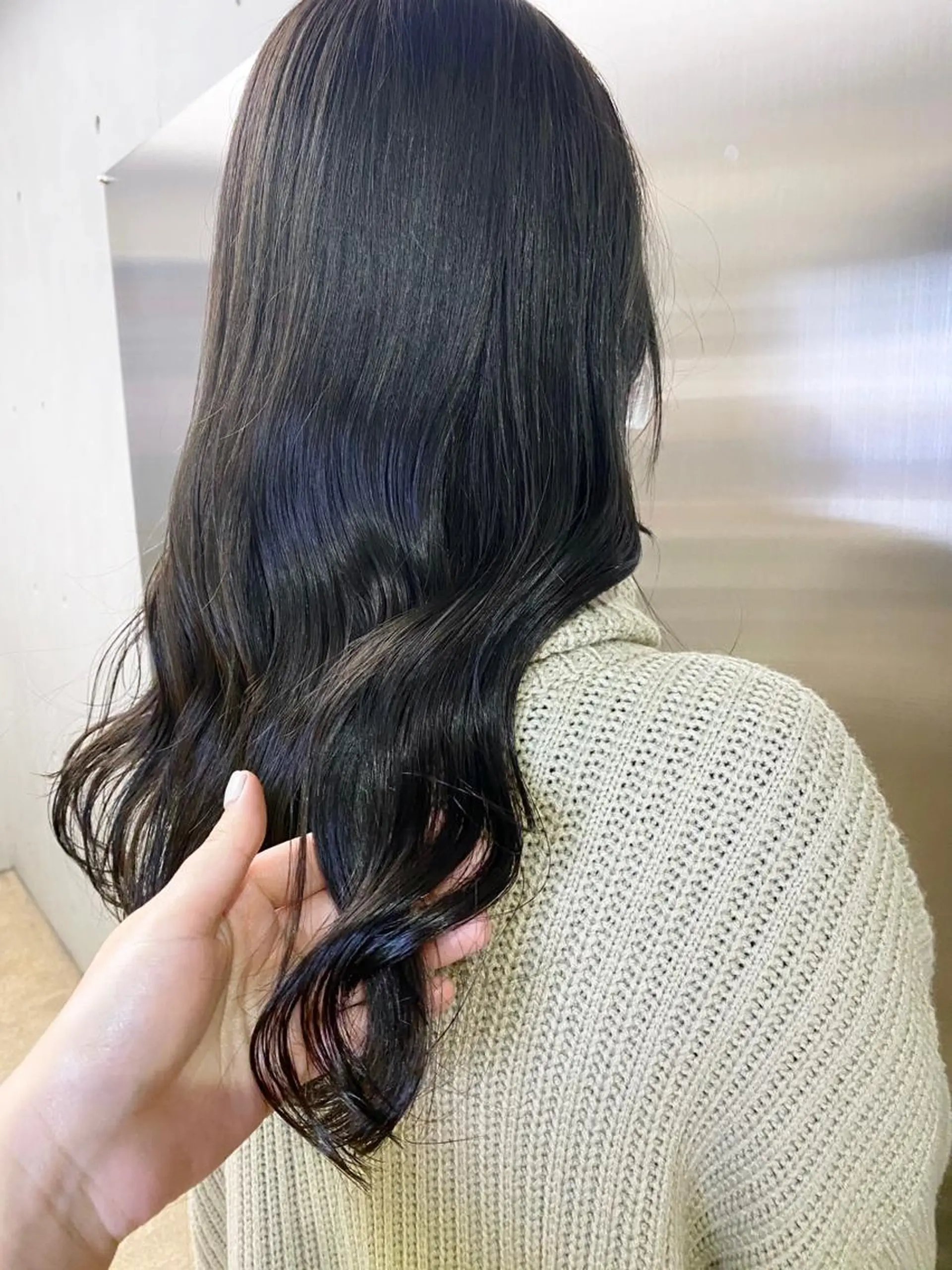 ロング カラー 🥣 hashi 🛋️のヘアスタイル