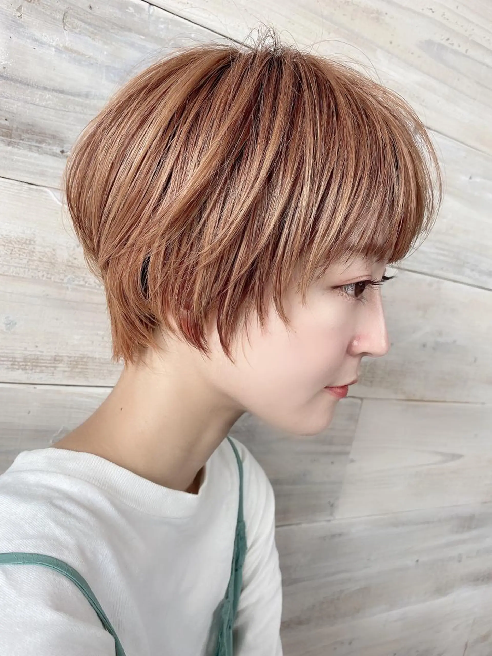 ショート attrait アトレ湘南台所属・💎ブリーチ／ボブ 💎ハルのヘアスタイル