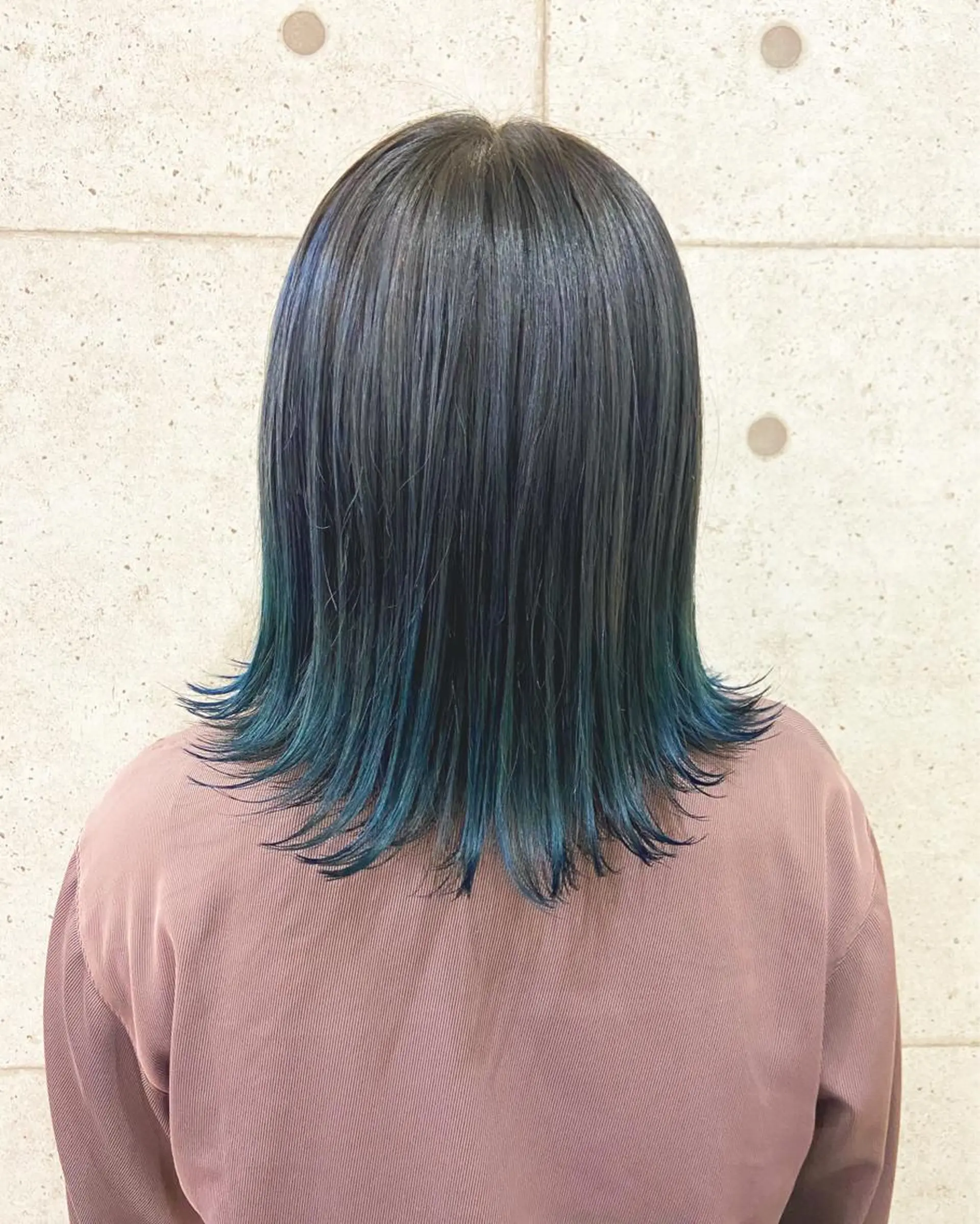 ミディアム ヘアカラー ヘアセット☆ 髪質改善カラー☆まいのヘアスタイル