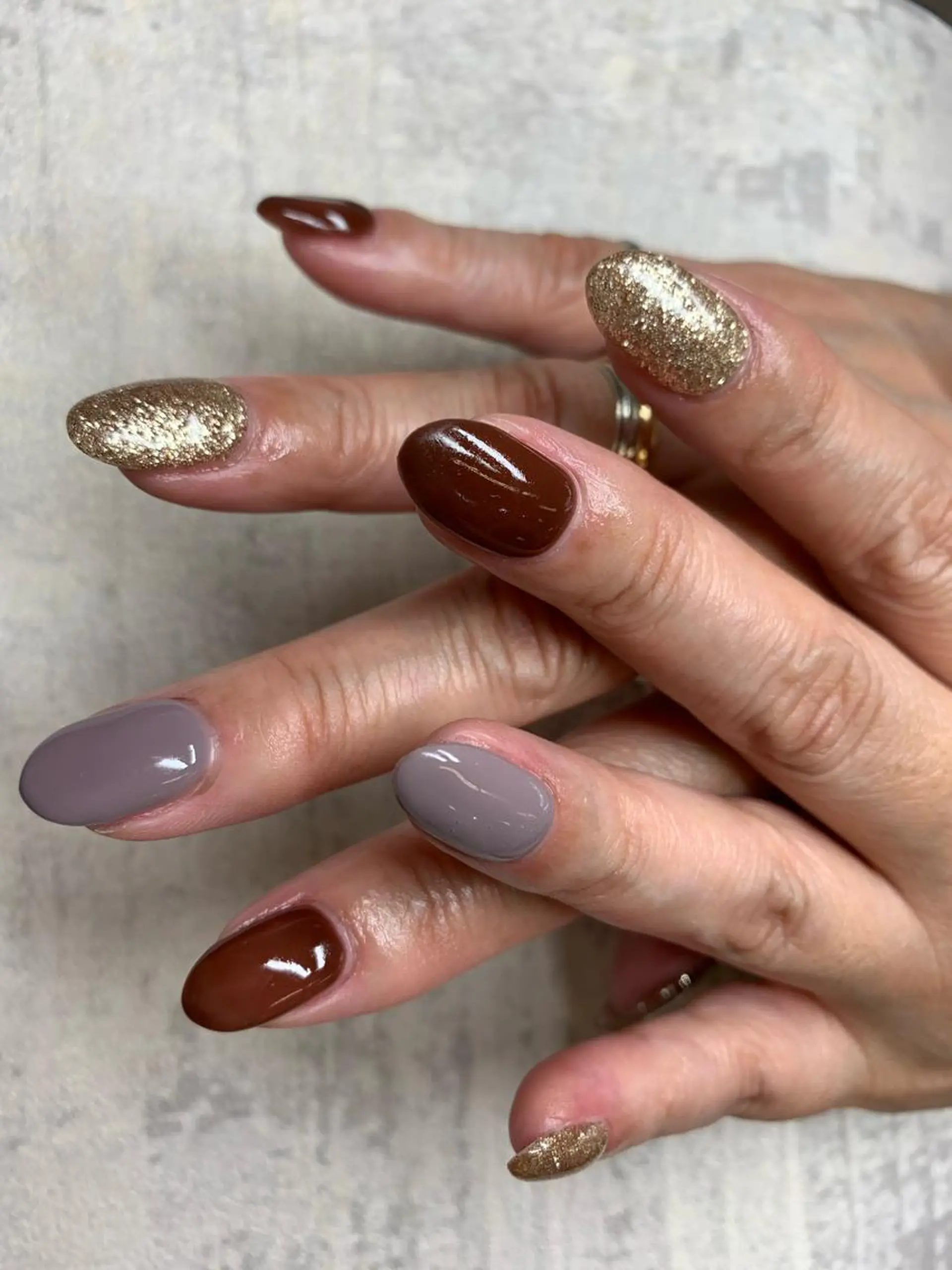 ネイル ワンカラーネイル シンプルネイル nail salon Rubino所属・中野 志保のネイルデザイン