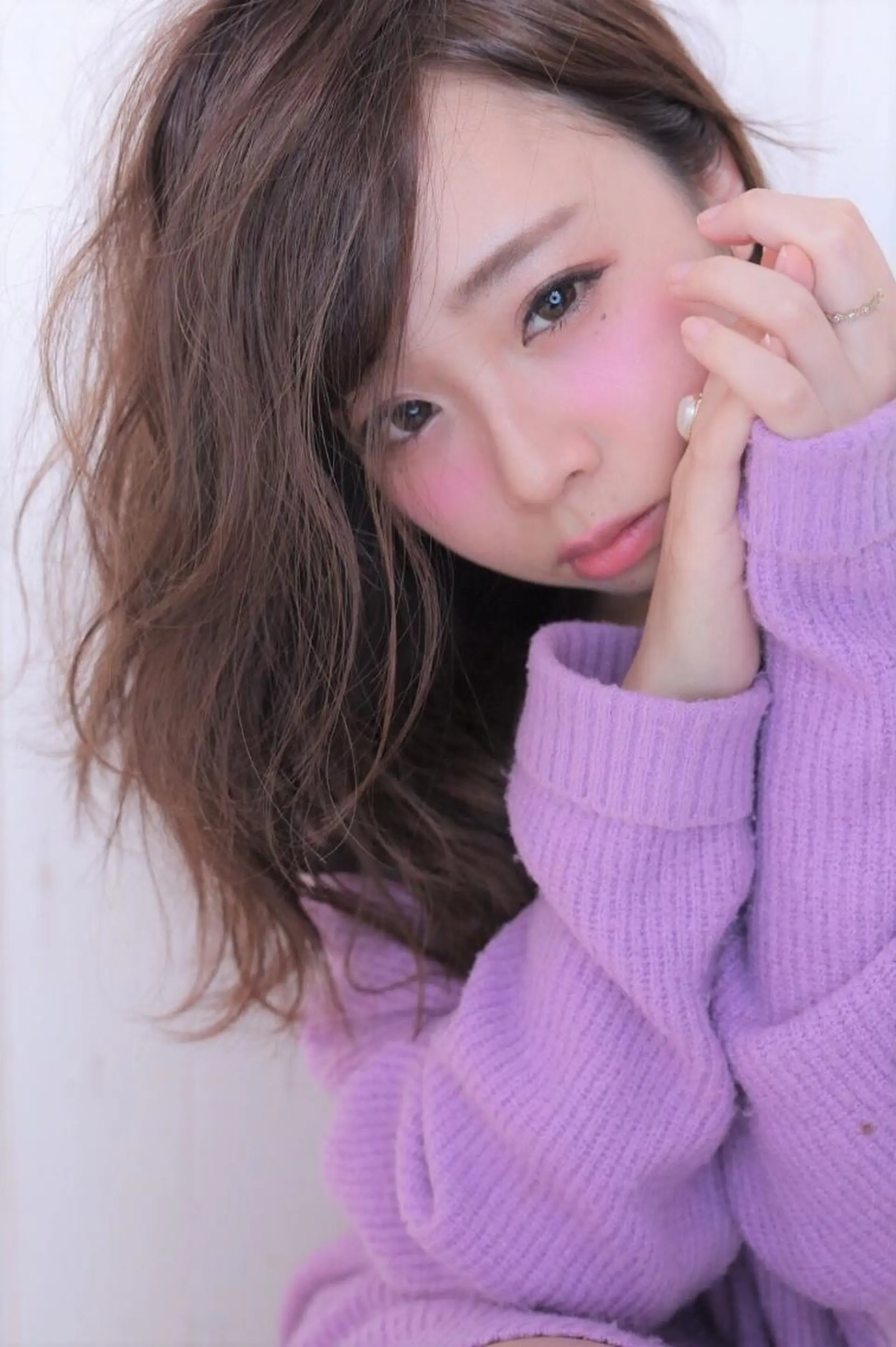 セミロング 指名支持率NO.1 スタイリストのヘアスタイル