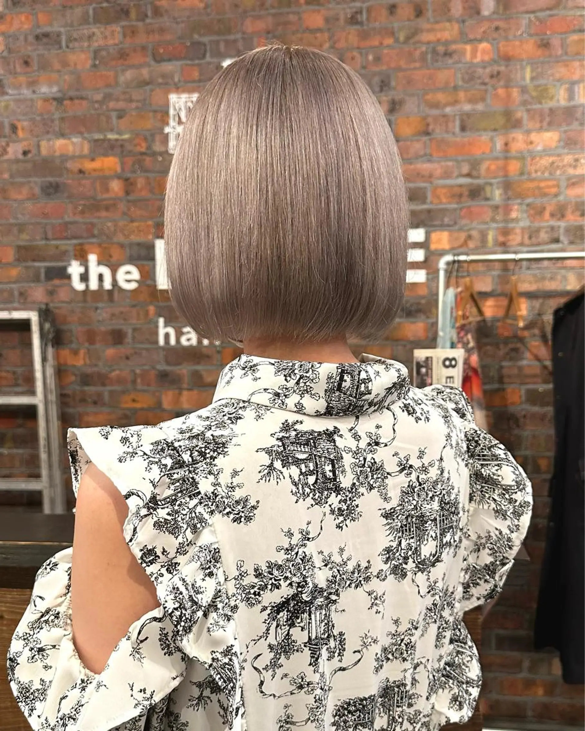 ショート カラー カット ヘアカラー トリートメント 村田 来倖のヘアスタイル