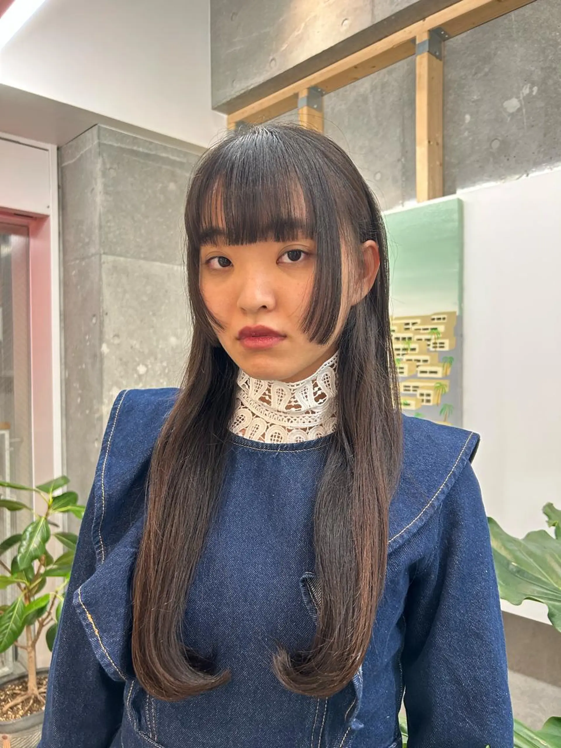 ロング 姫カット ロング 広美◎ <hiromi>のヘアスタイル