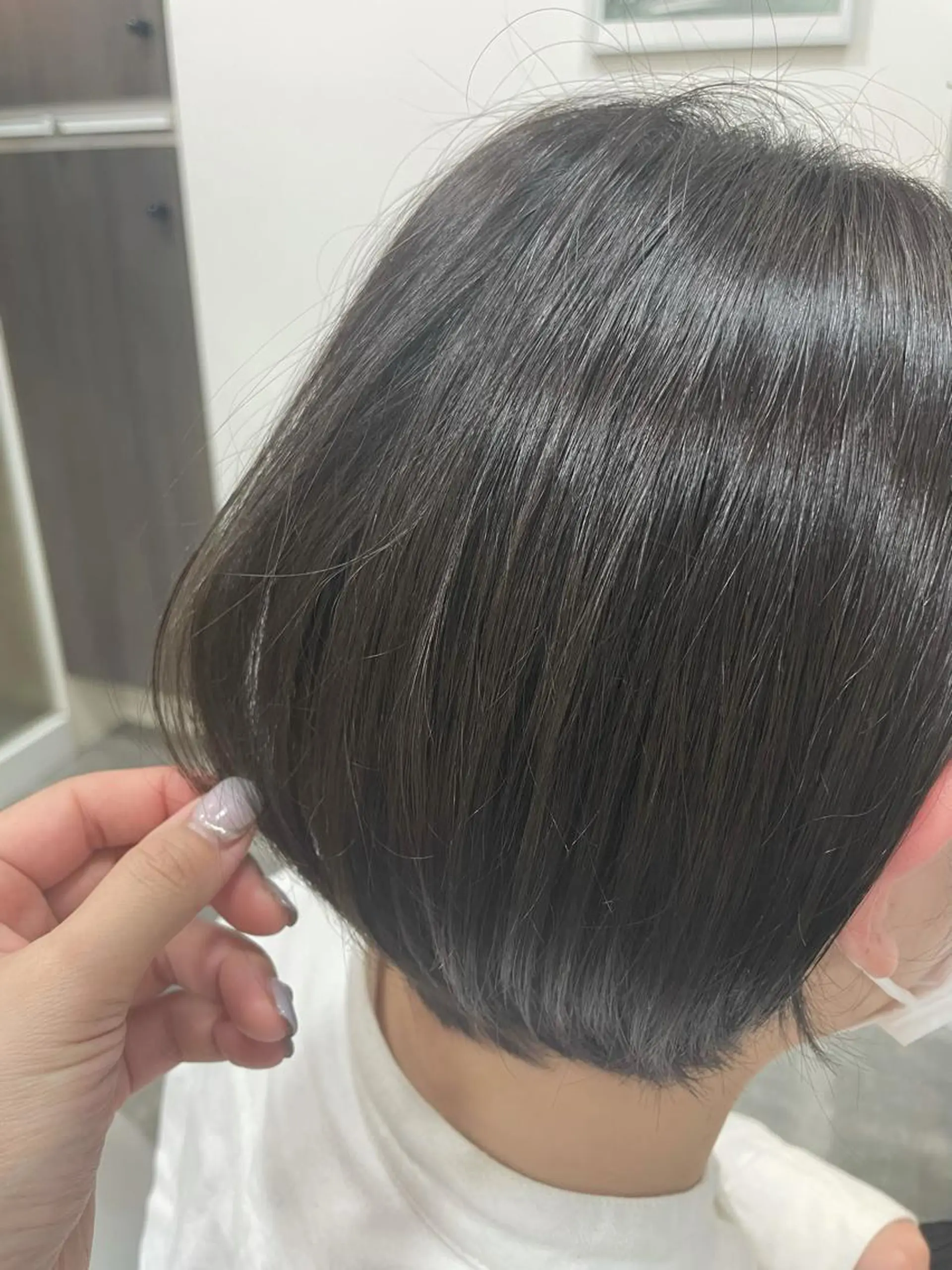 ショート カラー カット ヘアカラー トリートメント ショート/韓国ヘア Moto✂︎のヘアスタイル