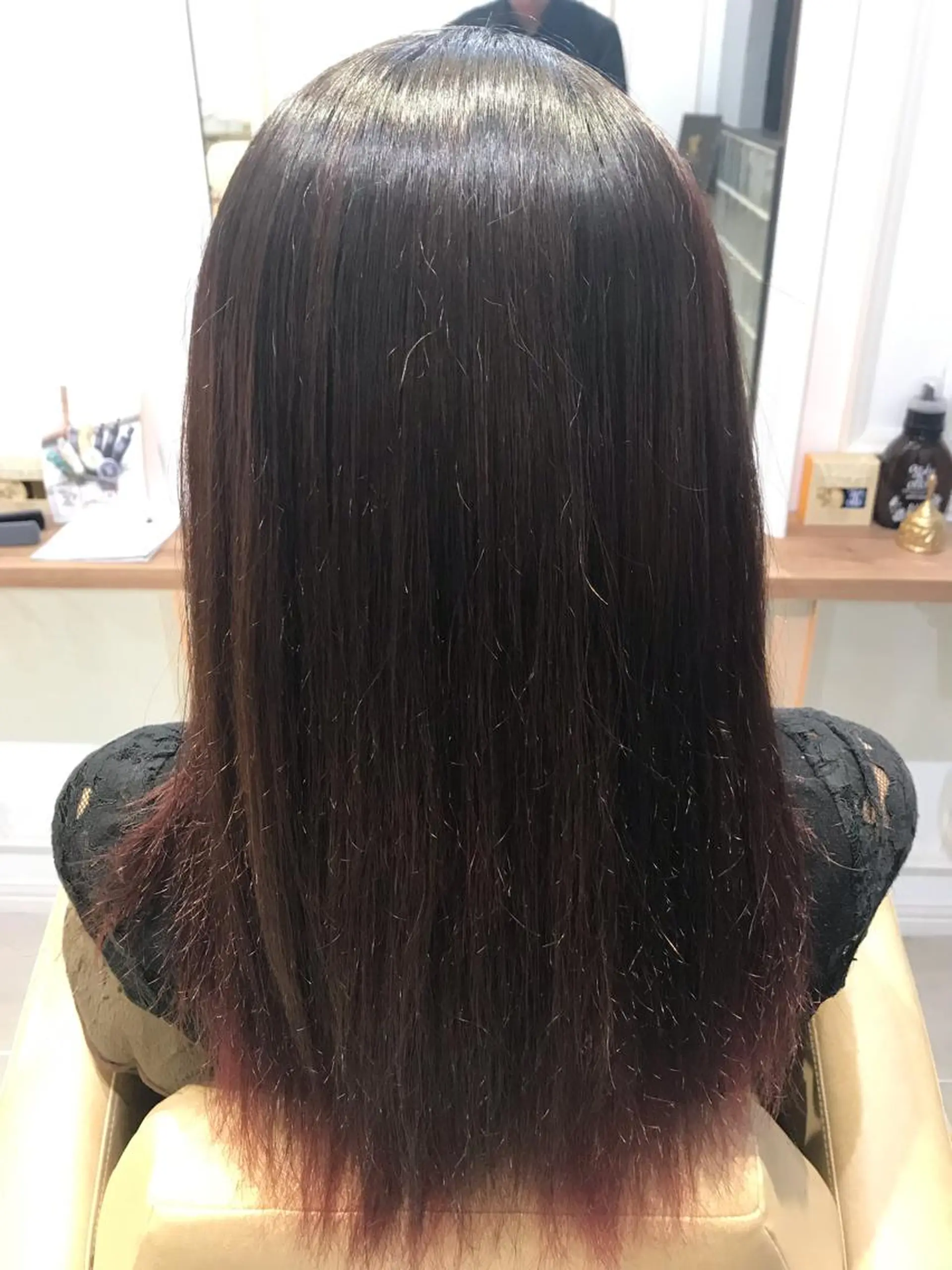 セミロング PLUSISM Velen所属・Kanari Ryuのヘアスタイル