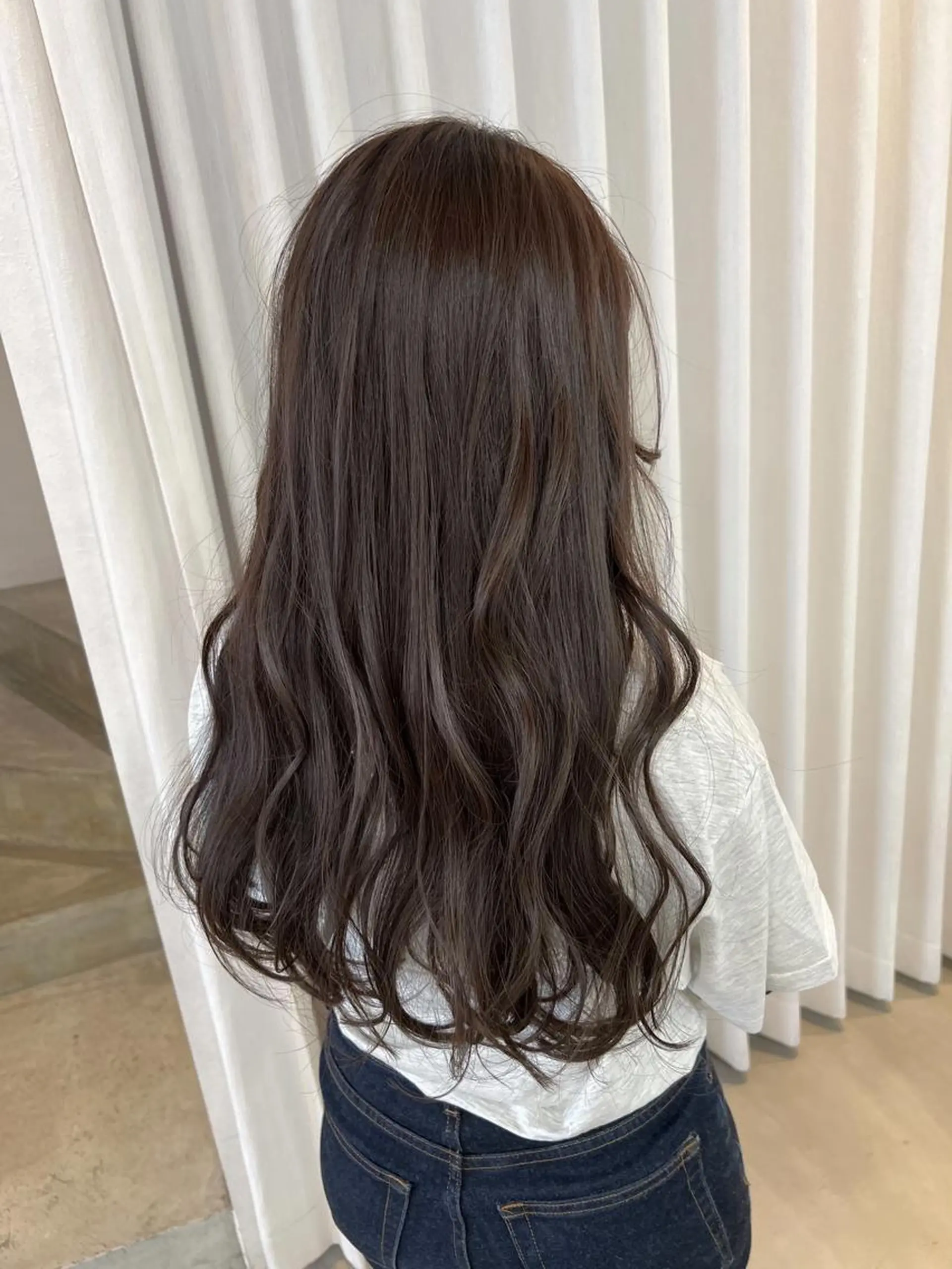 ロング カラー ヘアカラー Maelle 元町【マエル】所属・rococo./ 清穏🌈💗🦋のマツエク・マツパデザイン