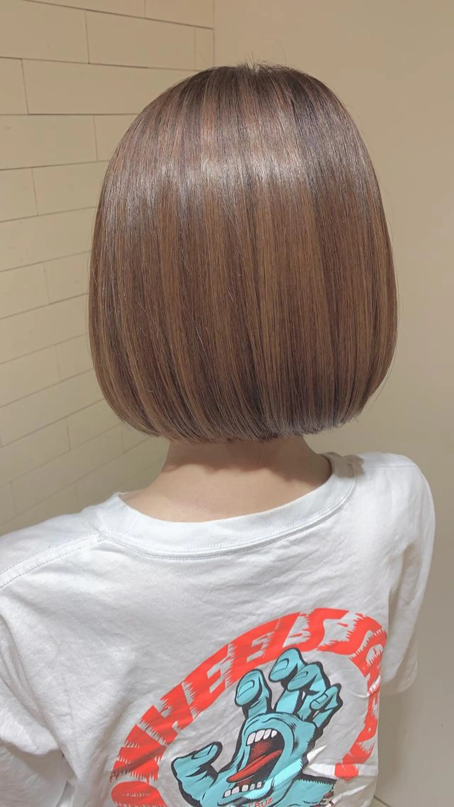 ショート カット トリートメント ヘアセット 坂本 なつきのヘアスタイル