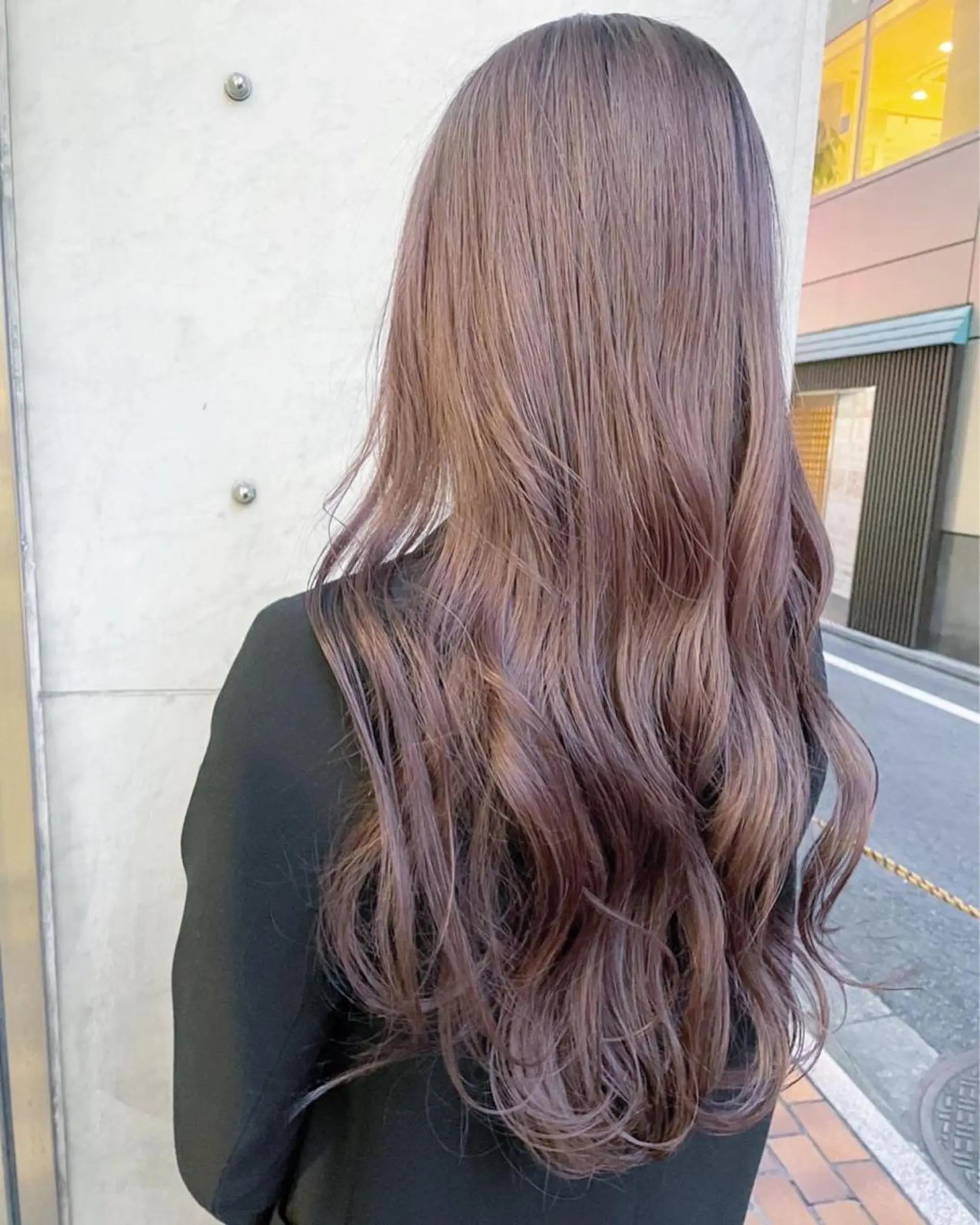 ロング カラー JIL BLAN 京都所属・RU RIのヘアスタイル